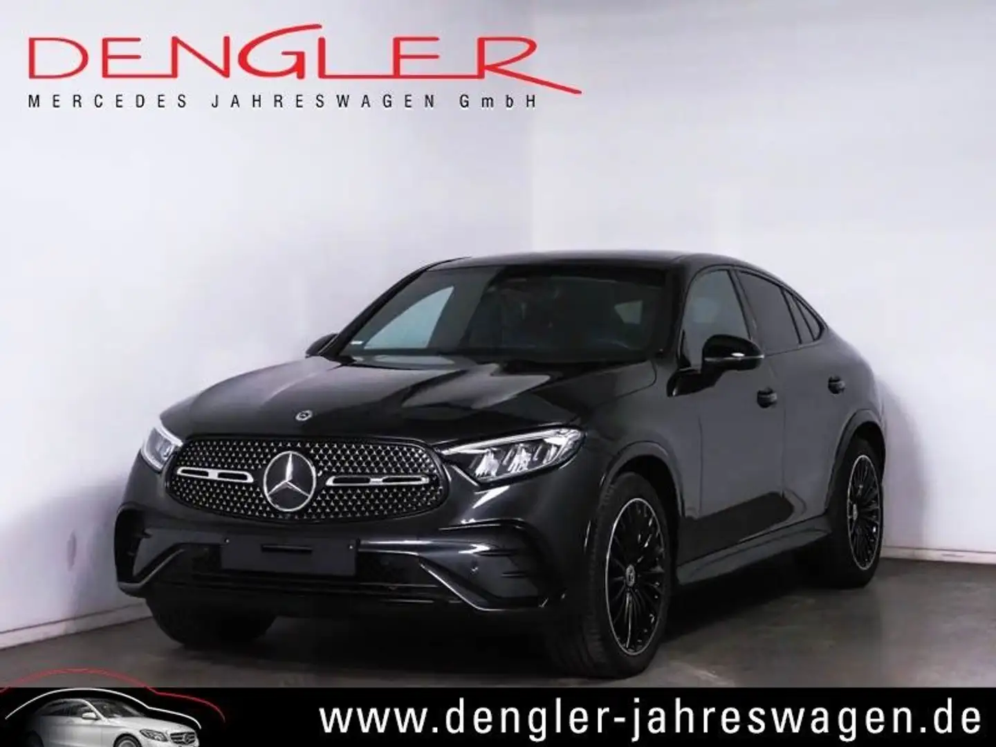 Mercedes-Benz GLC 300 4M Coupe PANO*360*AHK*MEMO AMG Line Adv+ Gris - 1
