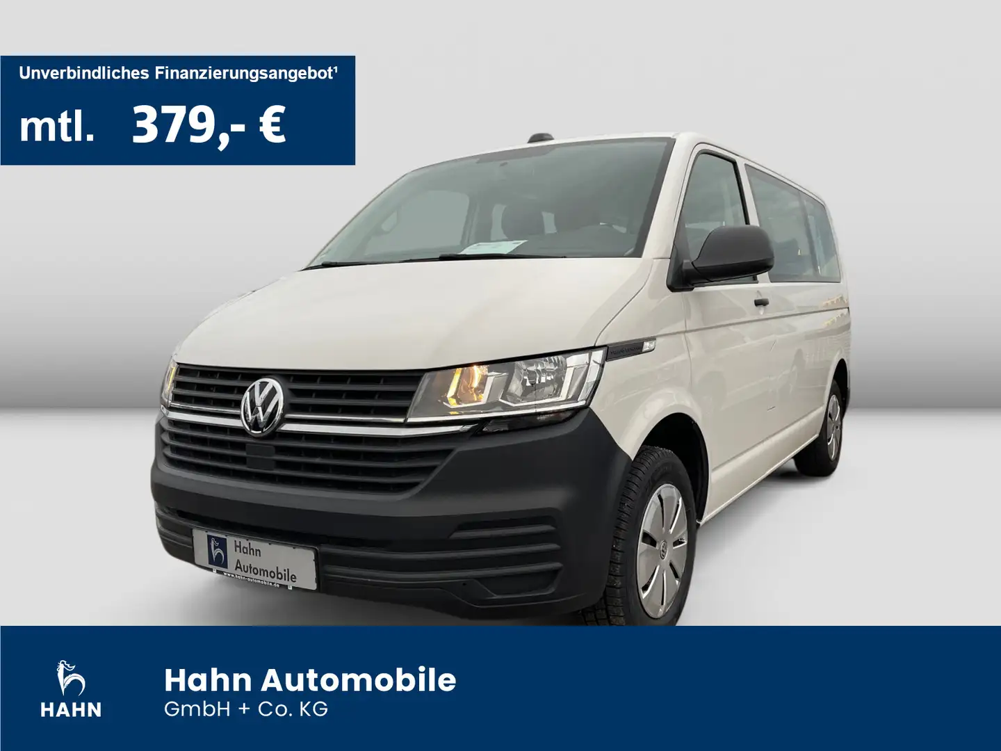 Volkswagen T6.1 Kombi T6.1 Transporter Kombi 2.0TDI 9-Sitzer Navi PDC Weiß - 1