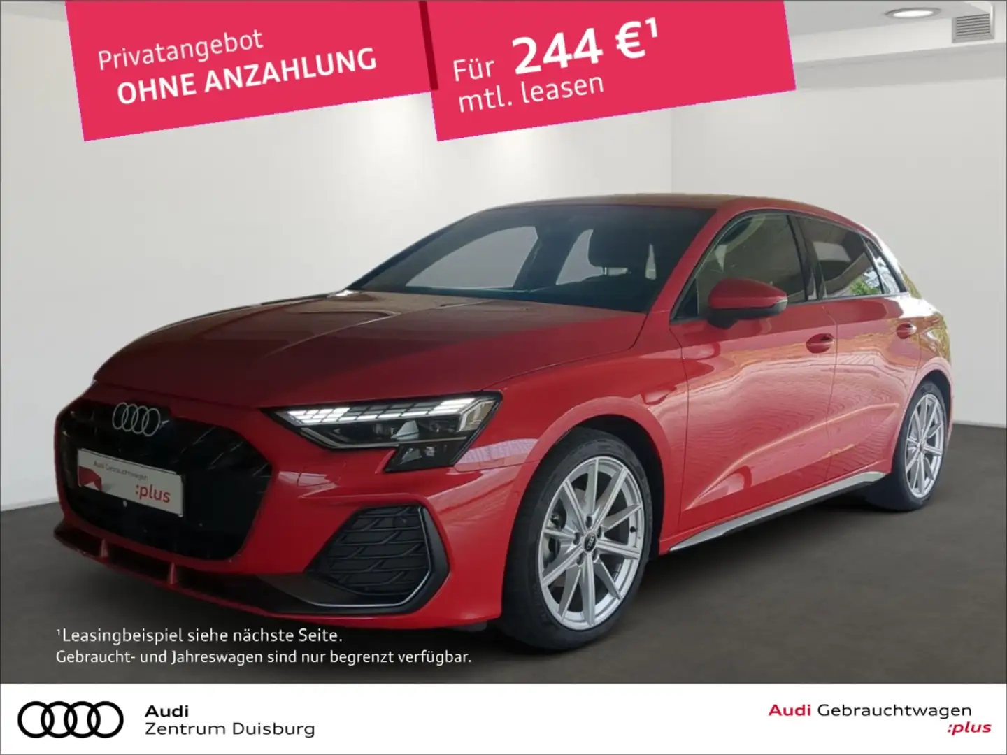 Audi A3 Sportback S line 35 TFSI 110(150) kW(PS) Neuwagen Rot - 1