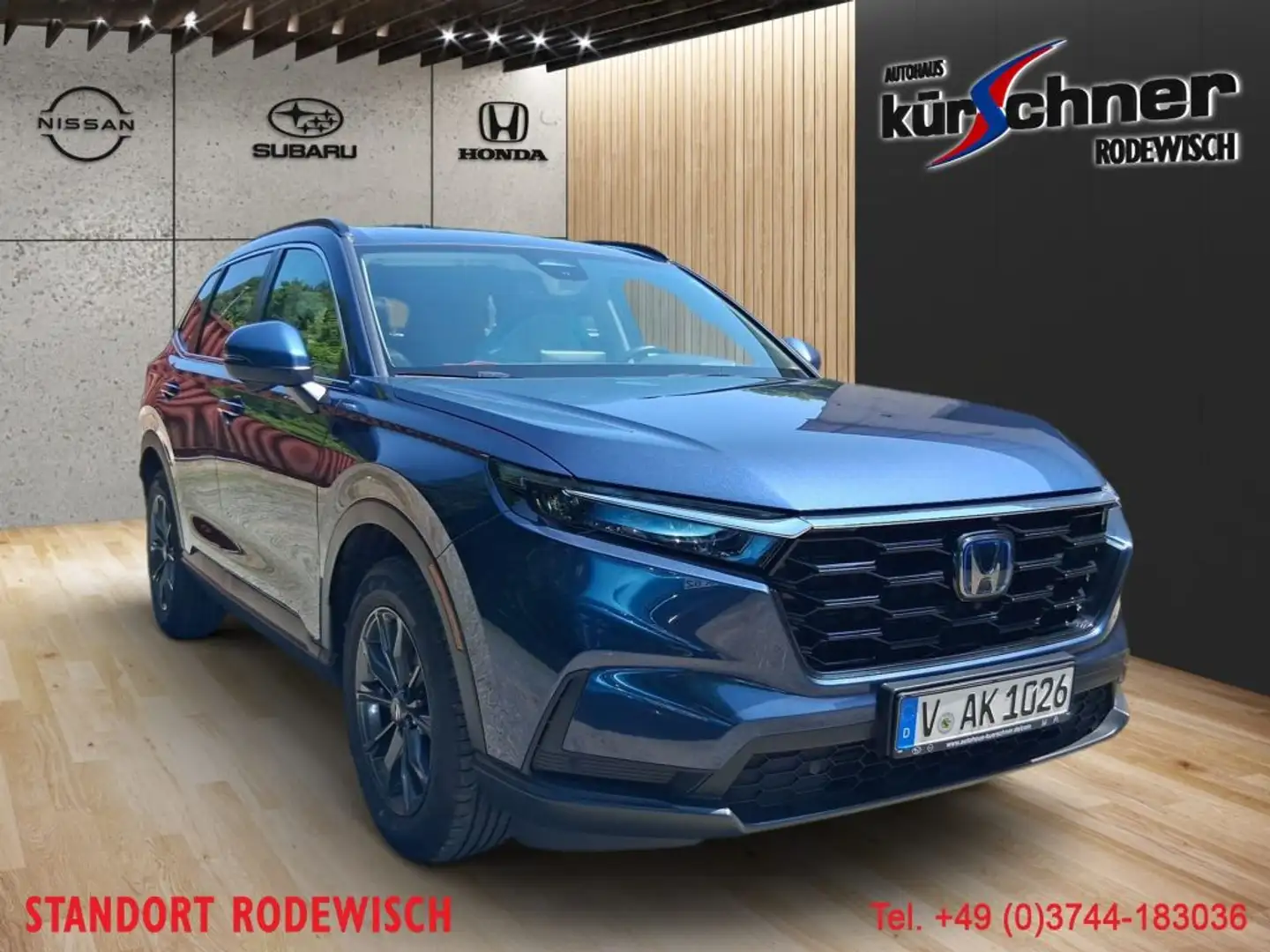 Honda CR-V e:HEV 2.0 i-MMD Hybrid AWD Advance (RS) Blauw - 1