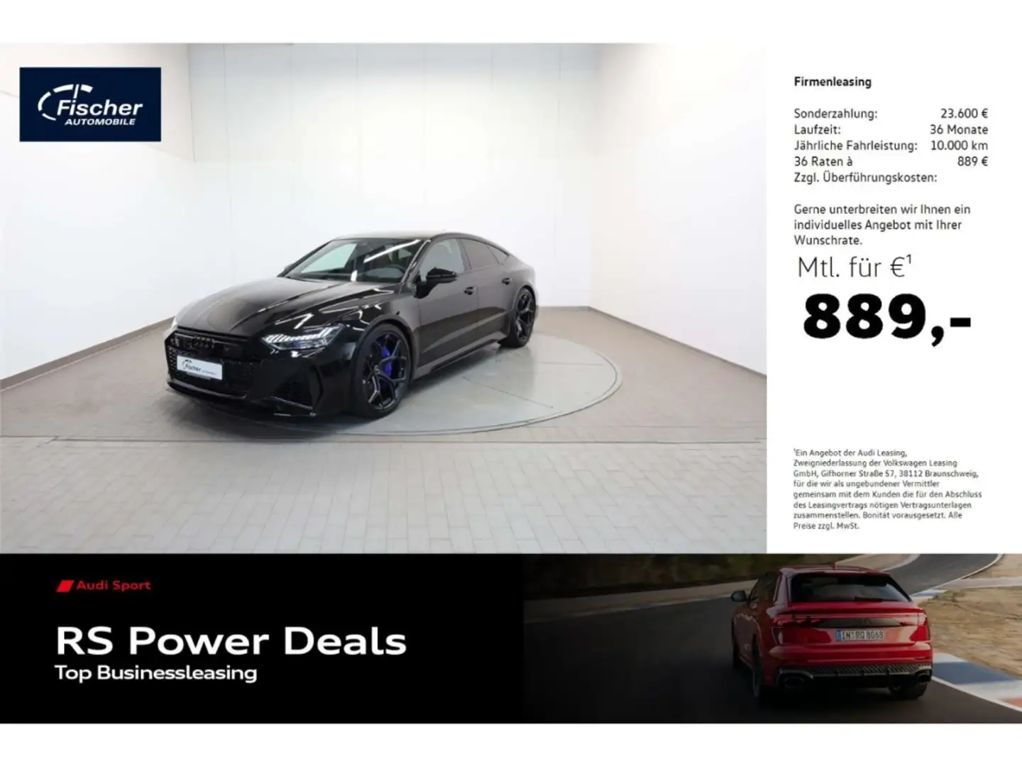 Audi RS7 Sportback TFSI quattro Performance Negro - 1
