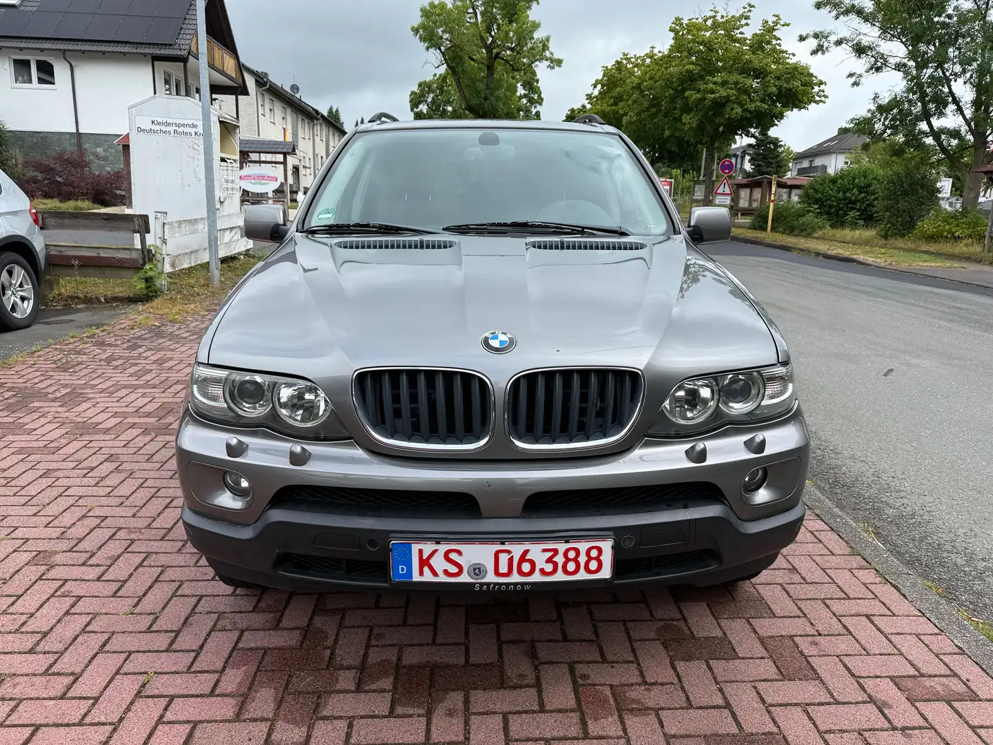 BMW X5 3.0d Xenon Leder braun AHK EURO 4 Serviceheft Grau - 2