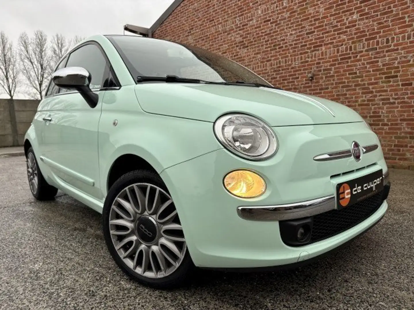 Fiat 500 Fiat 500 "GARANTIE" panodak/airco/euro6/115 000km Vert - 1