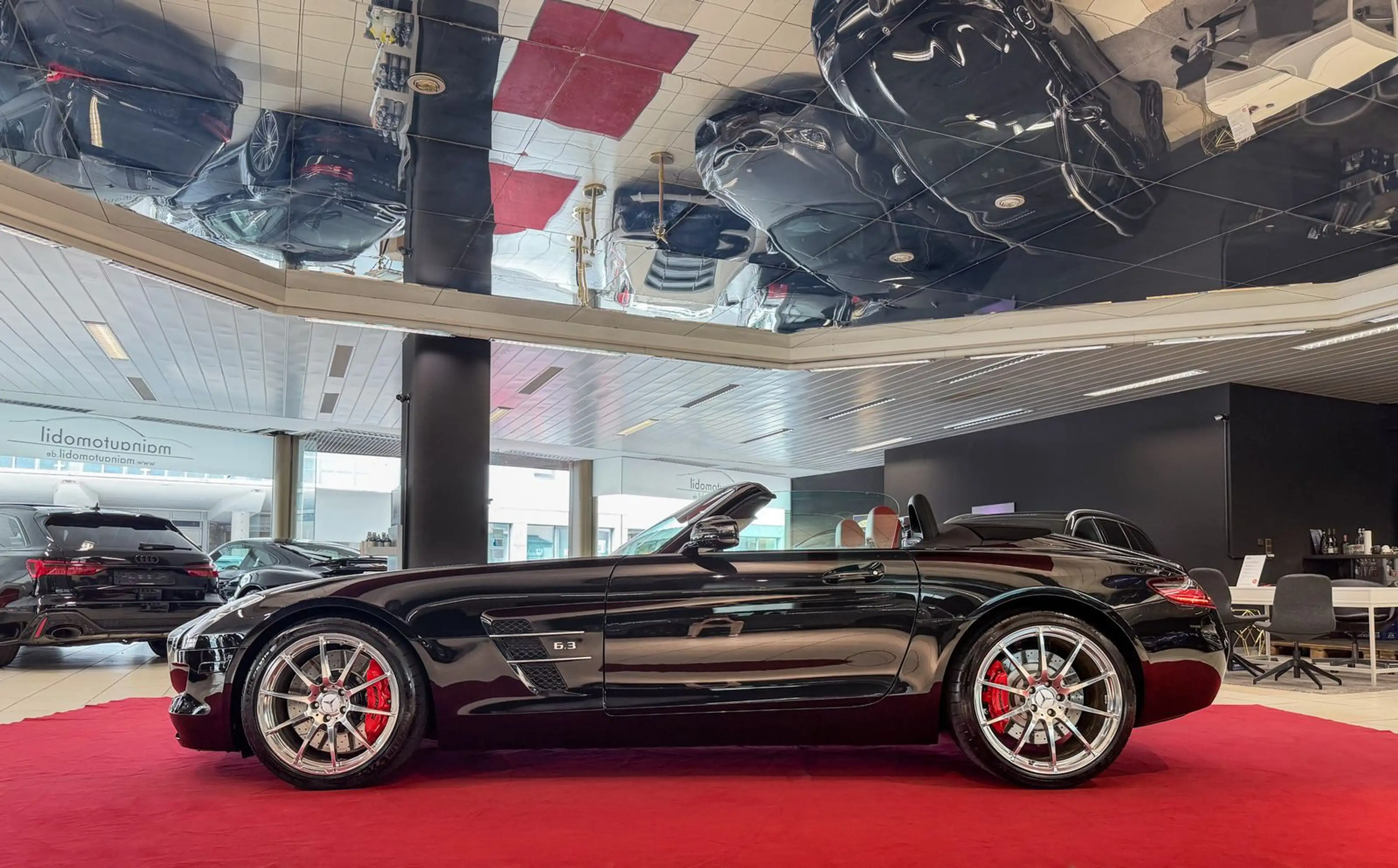 Mercedes-Benz SLS Roadster Airscarf 21TKM TOP ZUSTAND — photo 5