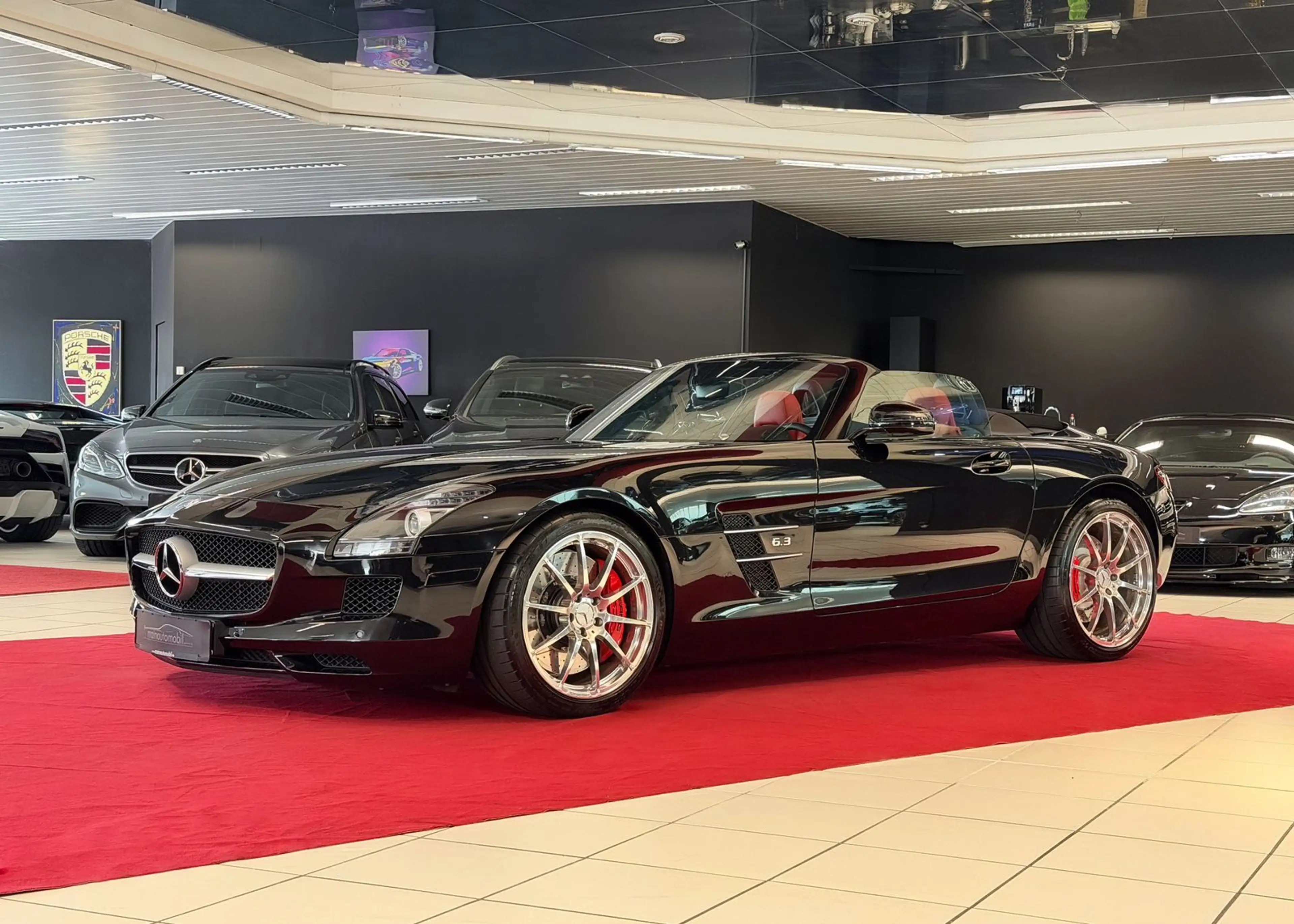 Mercedes-Benz SLS Roadster Airscarf 21TKM TOP ZUSTAND — photo 3