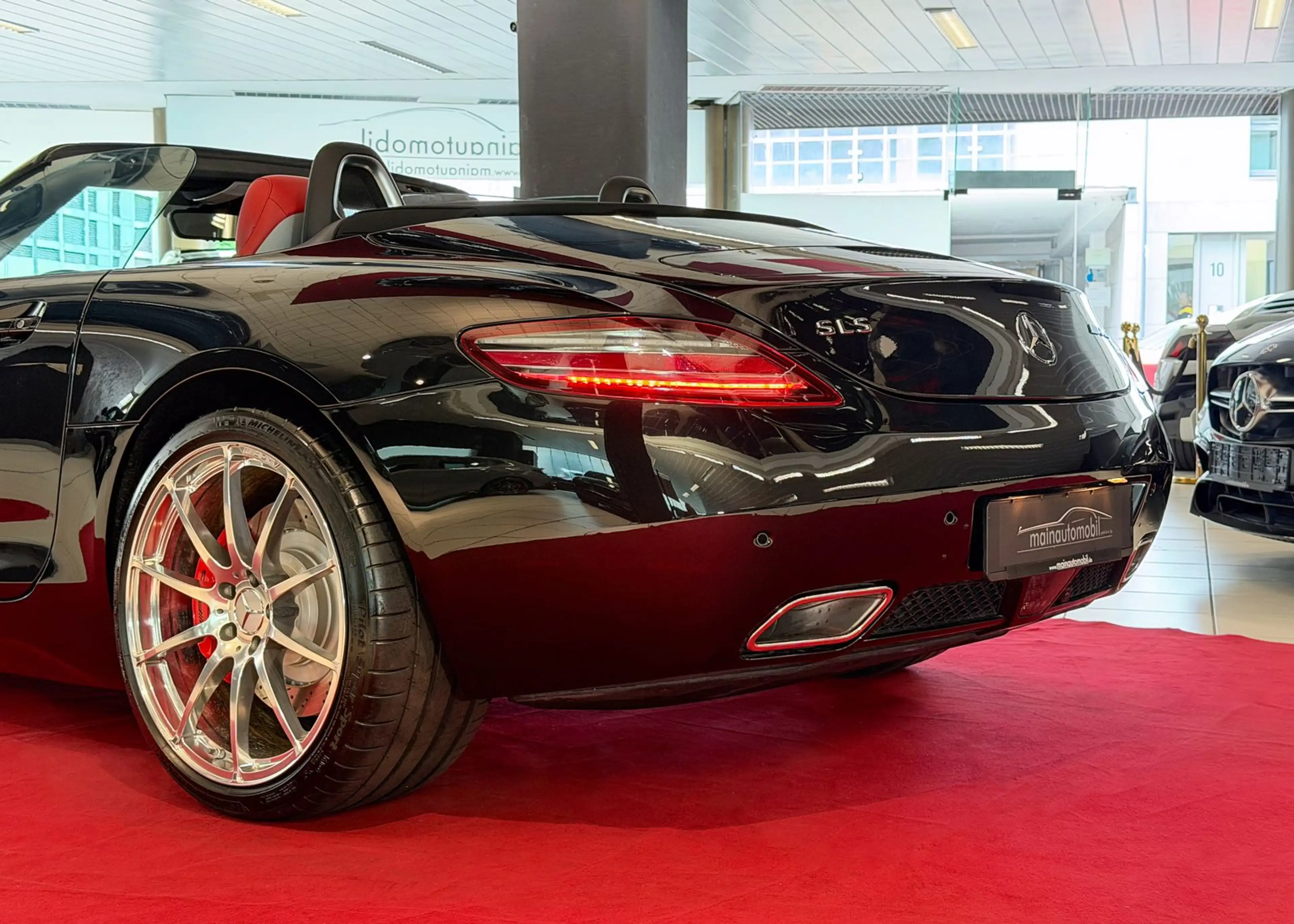 Mercedes-Benz SLS Roadster Airscarf 21TKM TOP ZUSTAND — photo 7