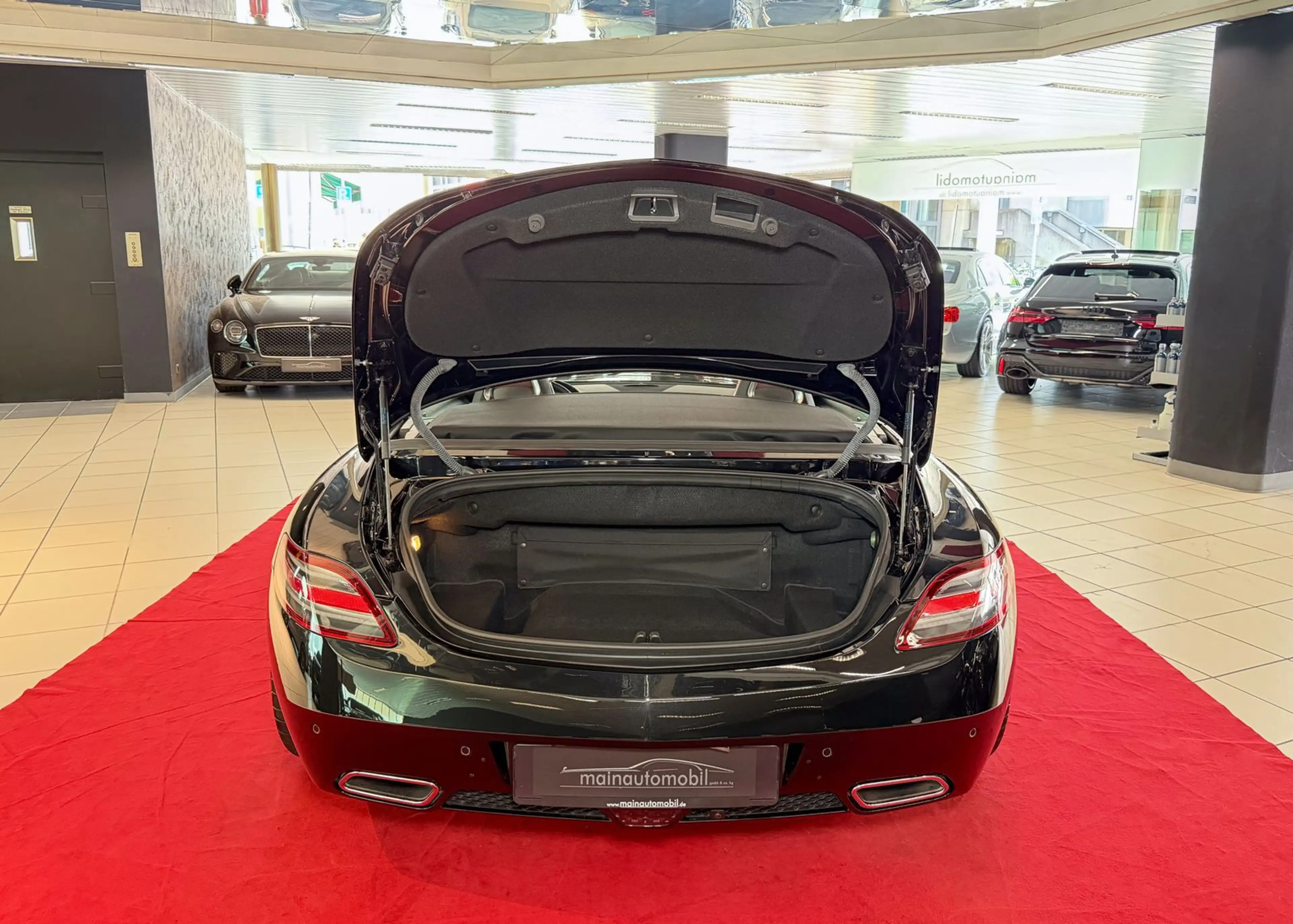 Mercedes-Benz SLS Roadster Airscarf 21TKM TOP ZUSTAND — photo 44