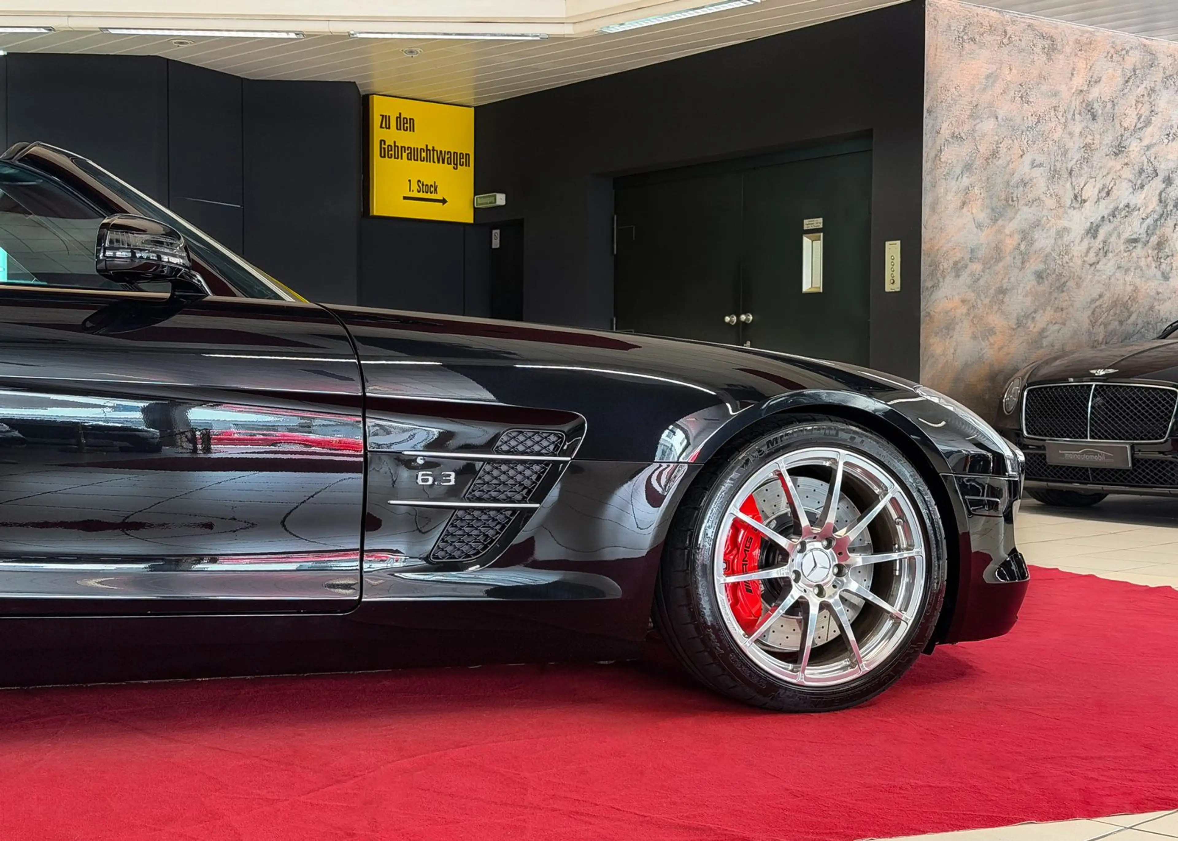 Mercedes-Benz SLS Roadster Airscarf 21TKM TOP ZUSTAND — photo 11