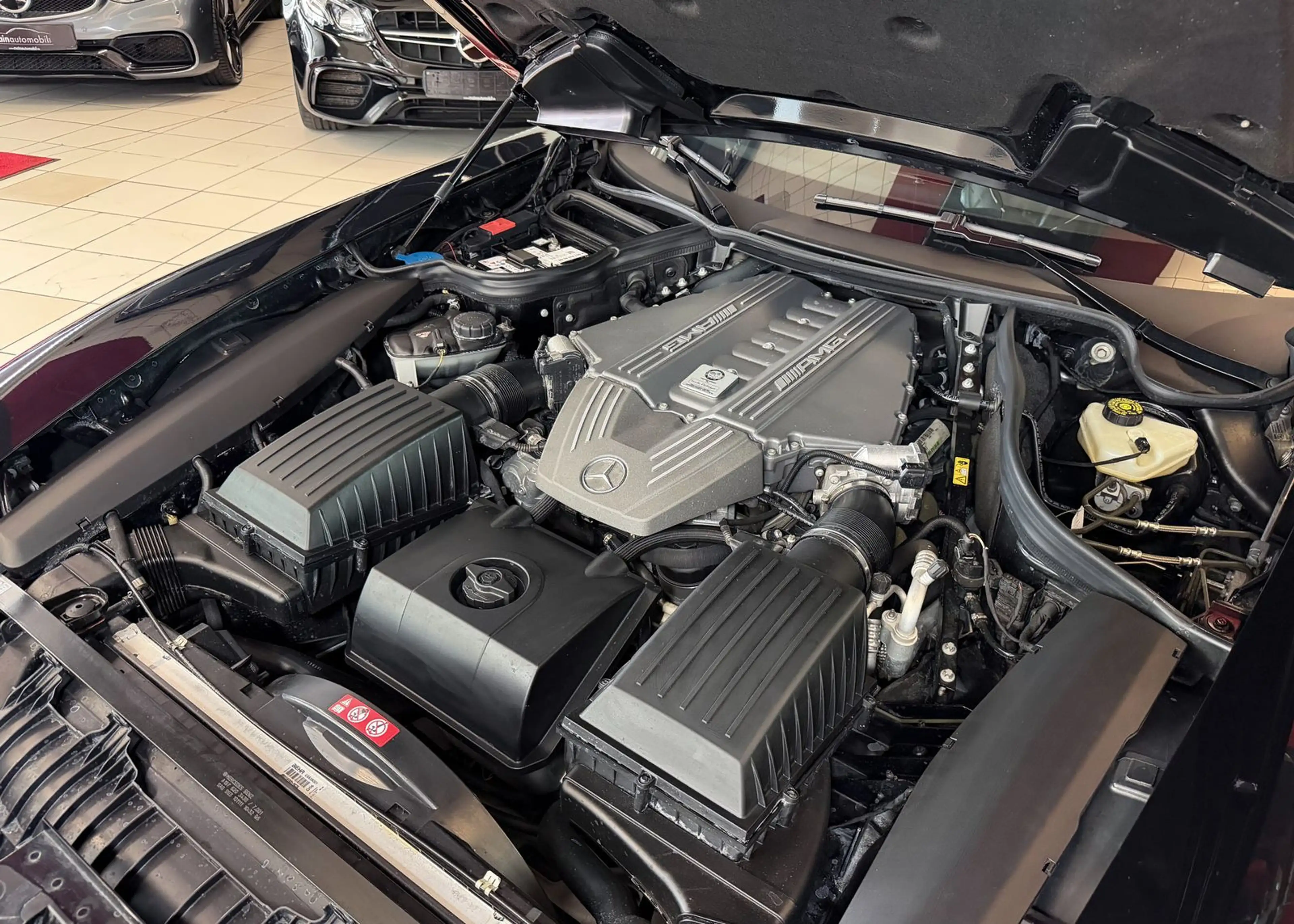 Mercedes-Benz SLS Roadster Airscarf 21TKM TOP ZUSTAND — photo 35