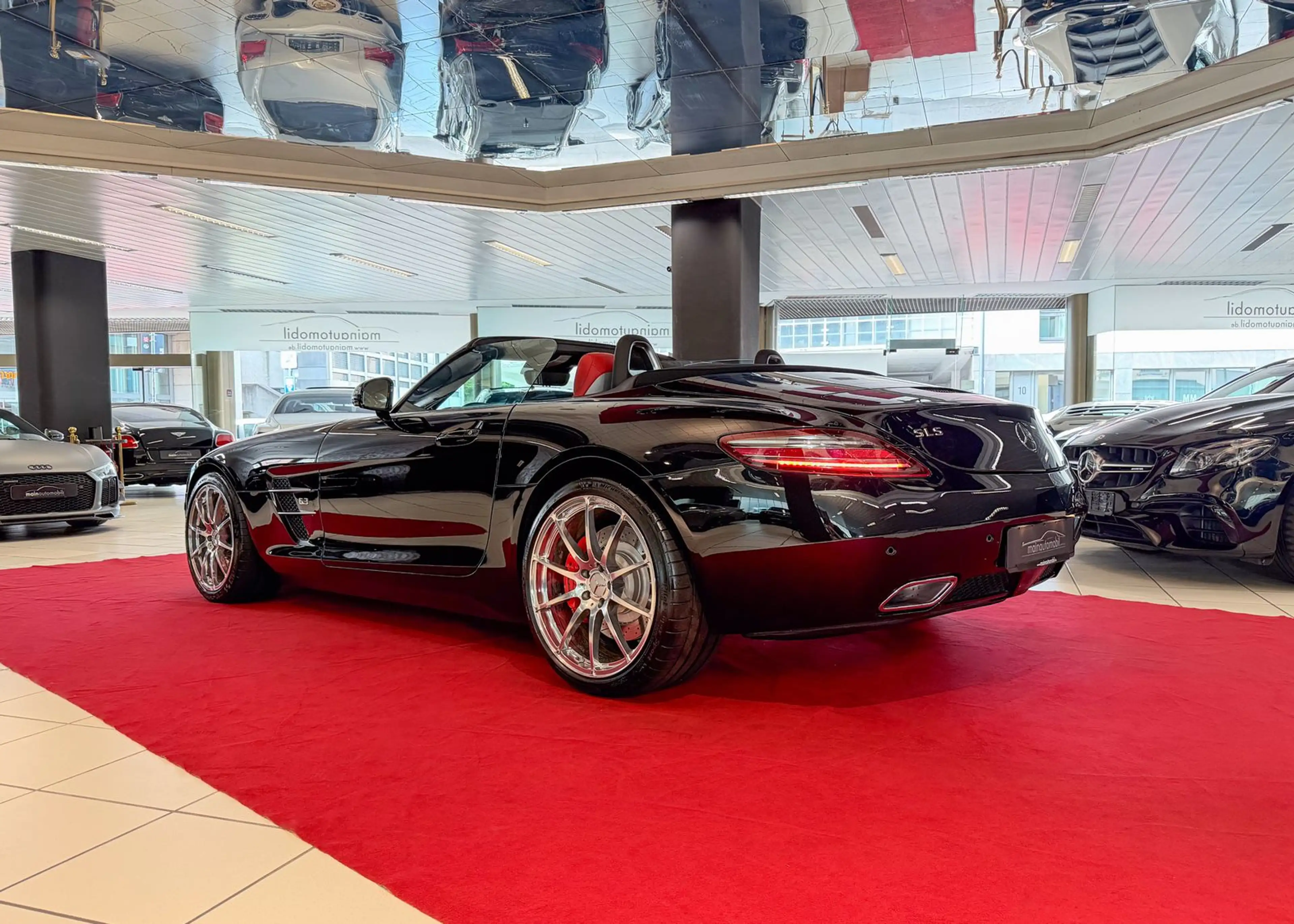 Mercedes-Benz SLS Roadster Airscarf 21TKM TOP ZUSTAND — photo 6