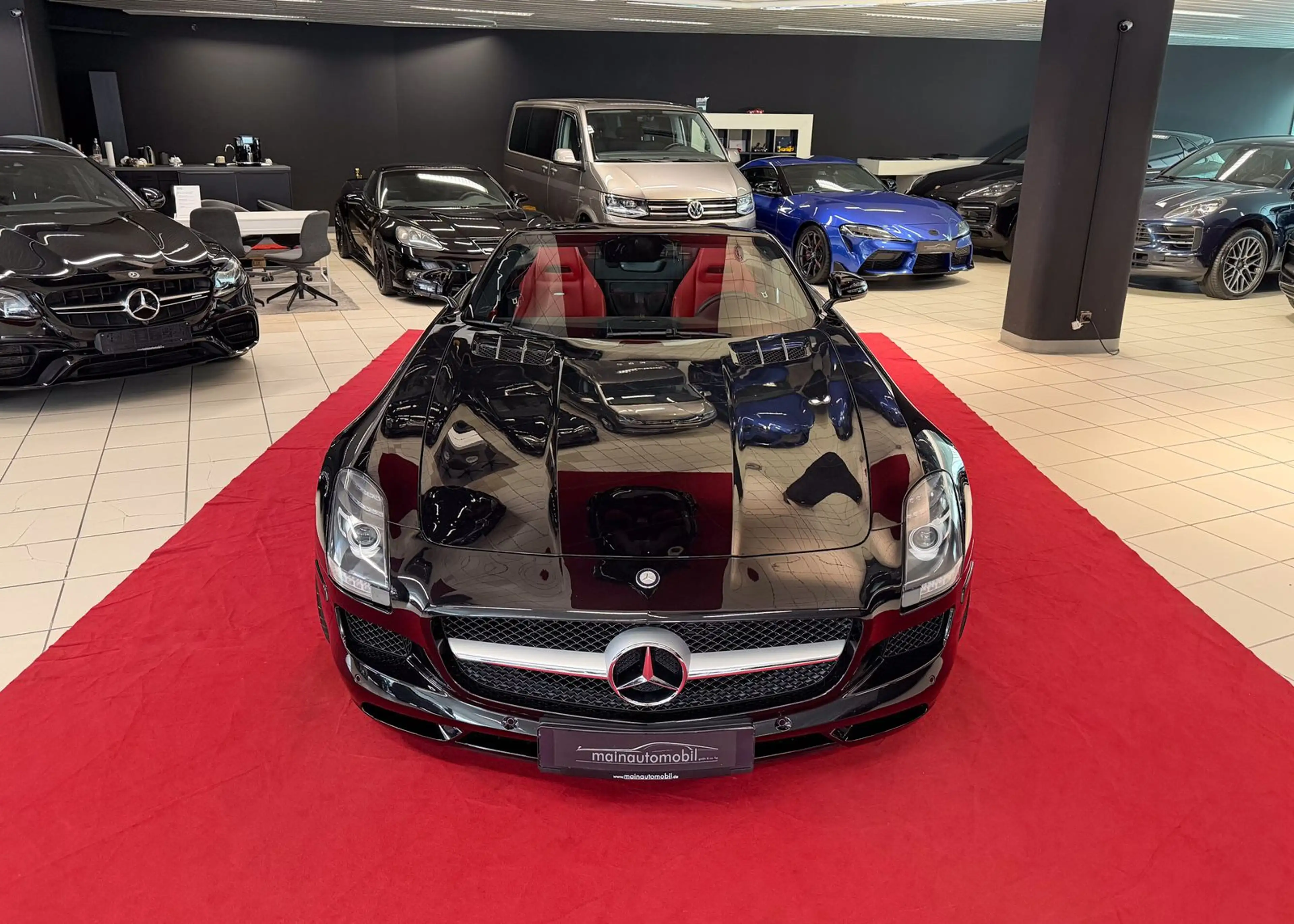 Mercedes-Benz SLS Roadster Airscarf 21TKM TOP ZUSTAND — photo 2