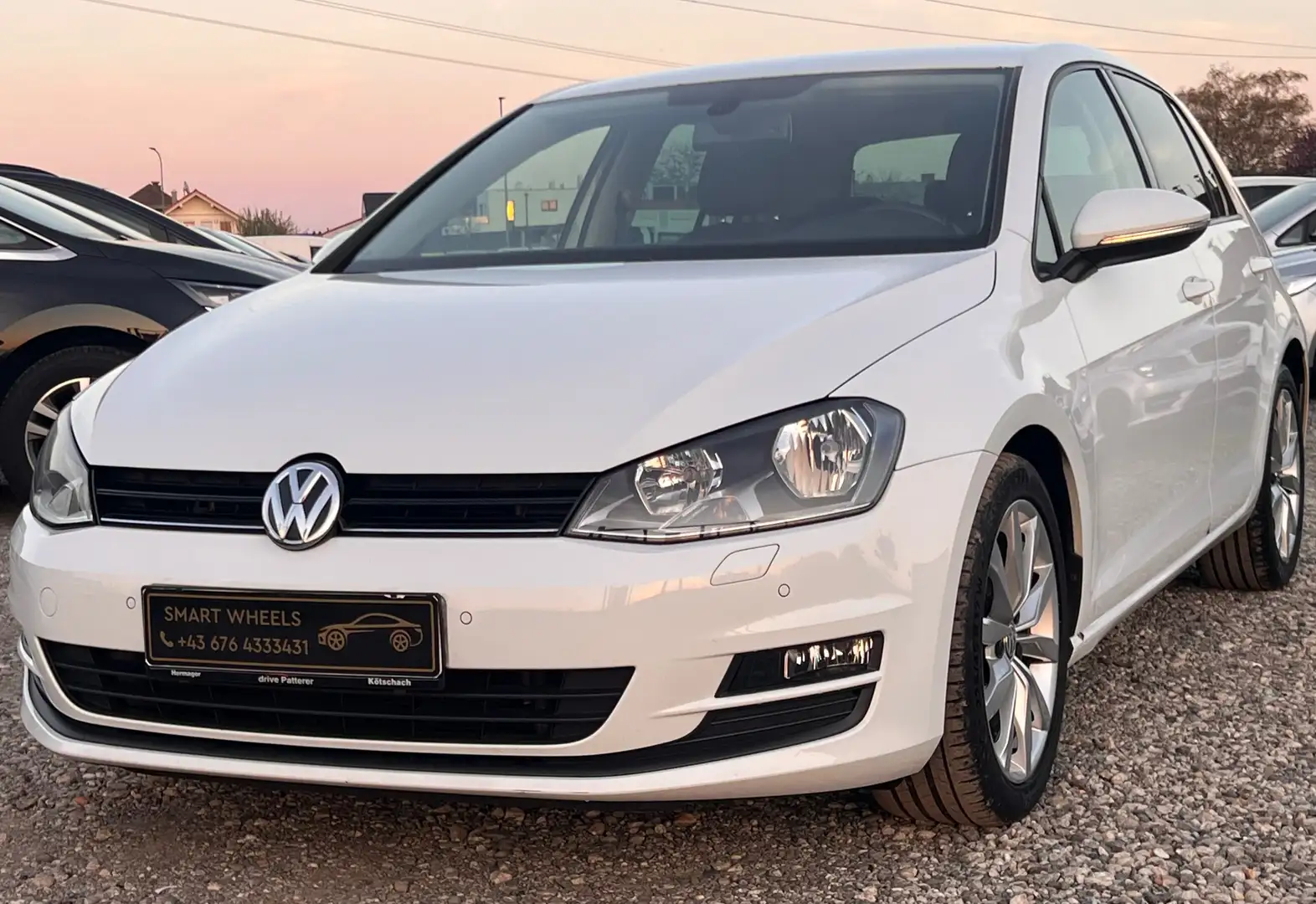 Volkswagen Golf Weiß - 1