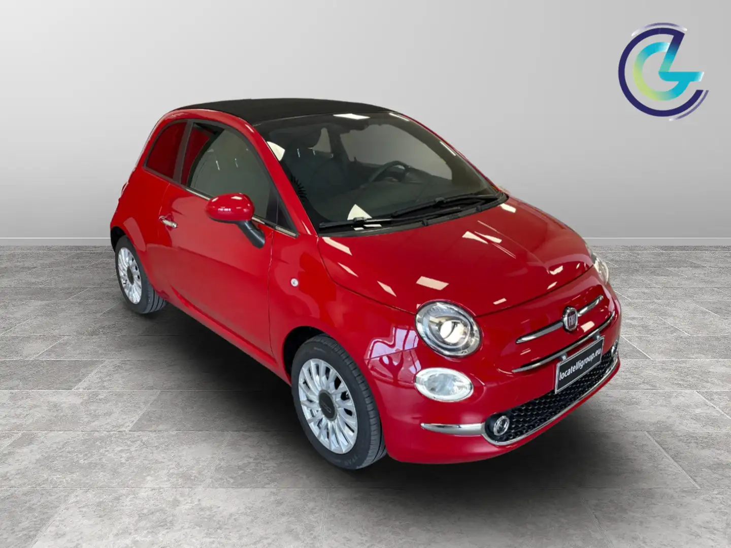 Fiat 500C C 1.0 FireFly Hybrid Dolcevita Rosso - 1