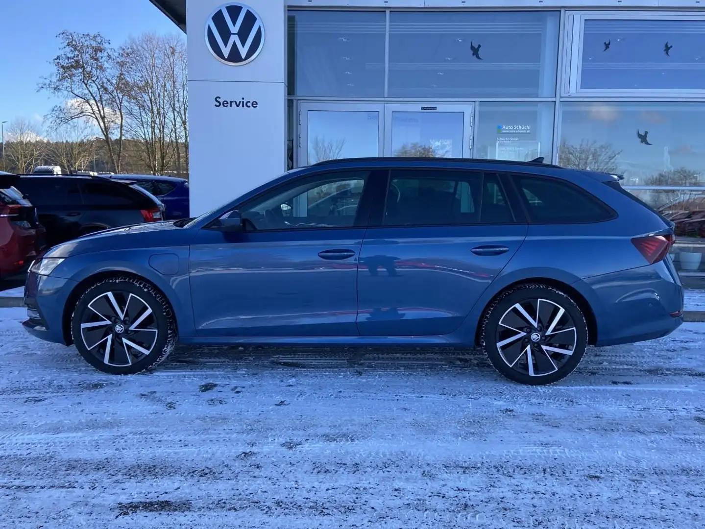 Skoda Octavia Combi iV 1.4 TSI DSG MATRIX-LED+EL.HECK+ Blau - 2