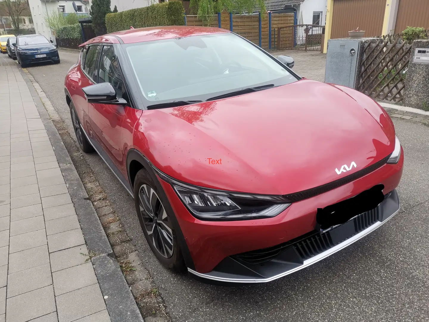 Kia EV6 EV6 58-kWh Piros - 1