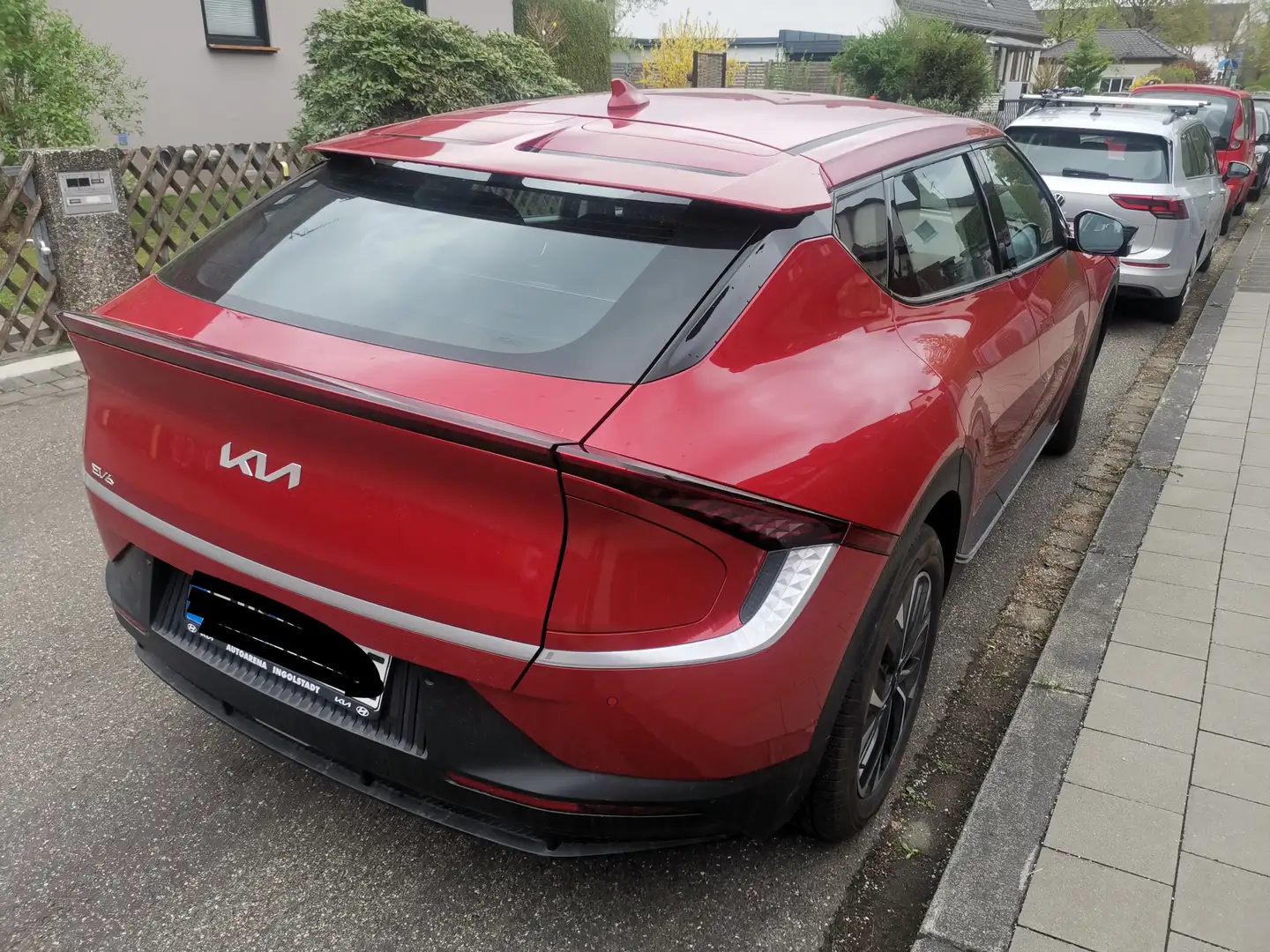 Kia EV6 EV6 58-kWh Piros - 2