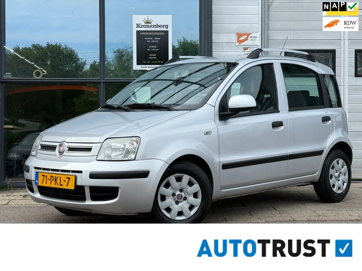Fiat Panda 1.2 Edizione Cool, NAP, AIRCO, APK Gris - 1