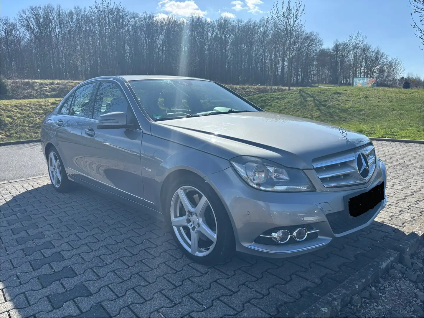 Mercedes-Benz C 300 C 300 CDI DPF 4Matic (BlueEFFICIENCY) 7G-TRONIC Av Argento - 1