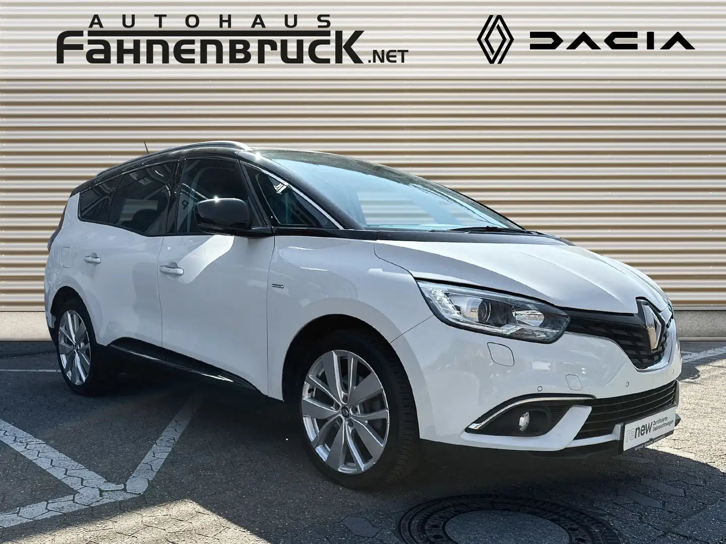 Renault Grand Scenic LIMITED dCi 120 Scheckheft Navi PDC Blanco - 2