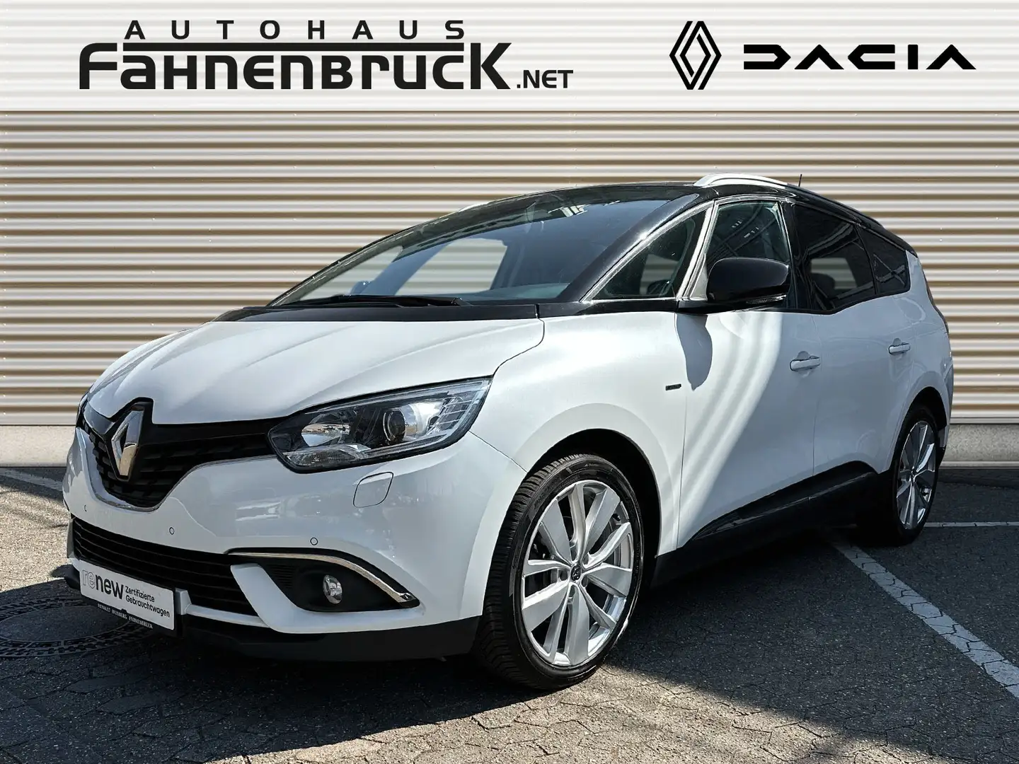 Renault Grand Scenic LIMITED dCi 120 Scheckheft Navi PDC Blanc - 1