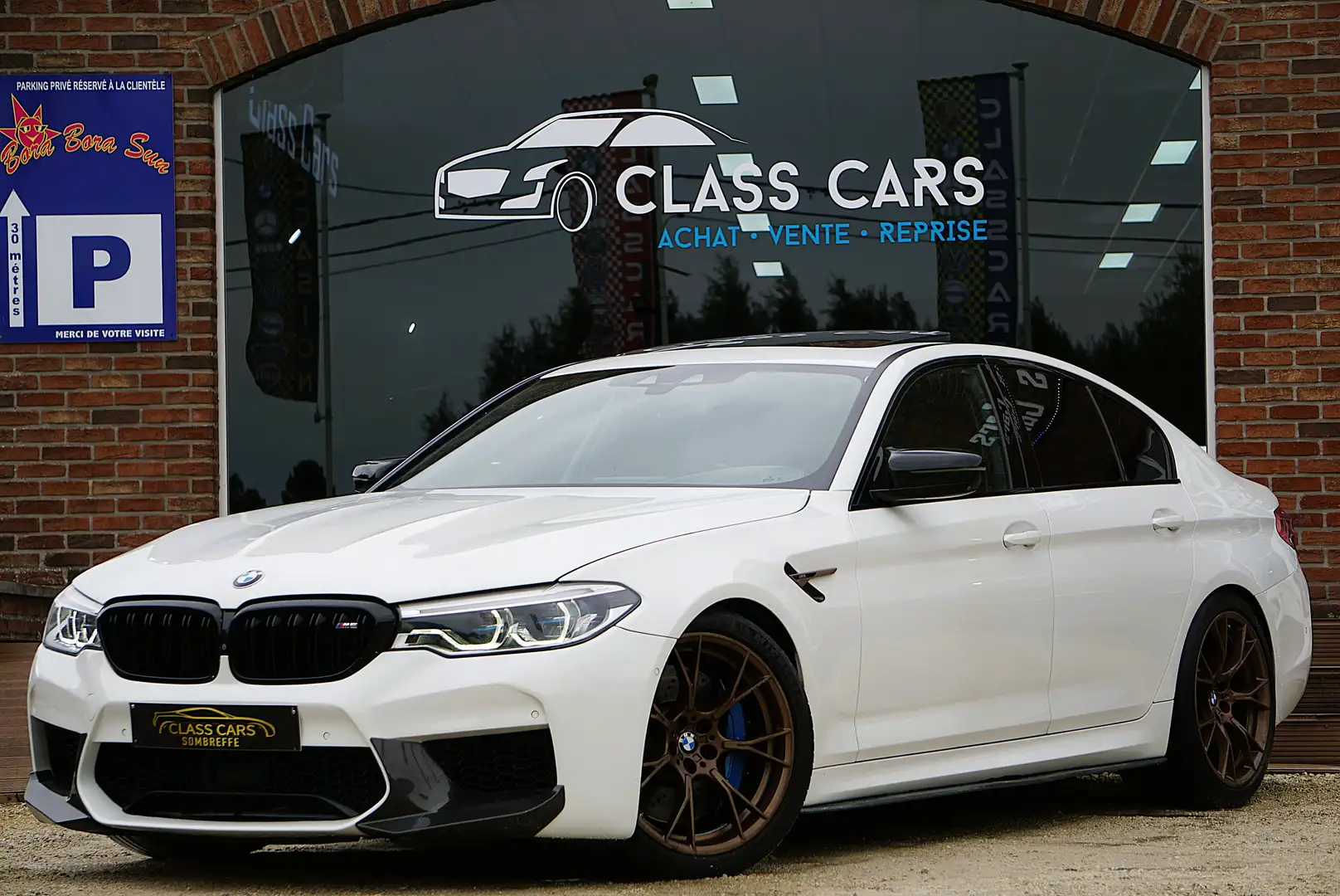BMW M5 4.4AS V8 COMPETITION TOIT OUVRANT LASER LED CAM360 Blanc - 1