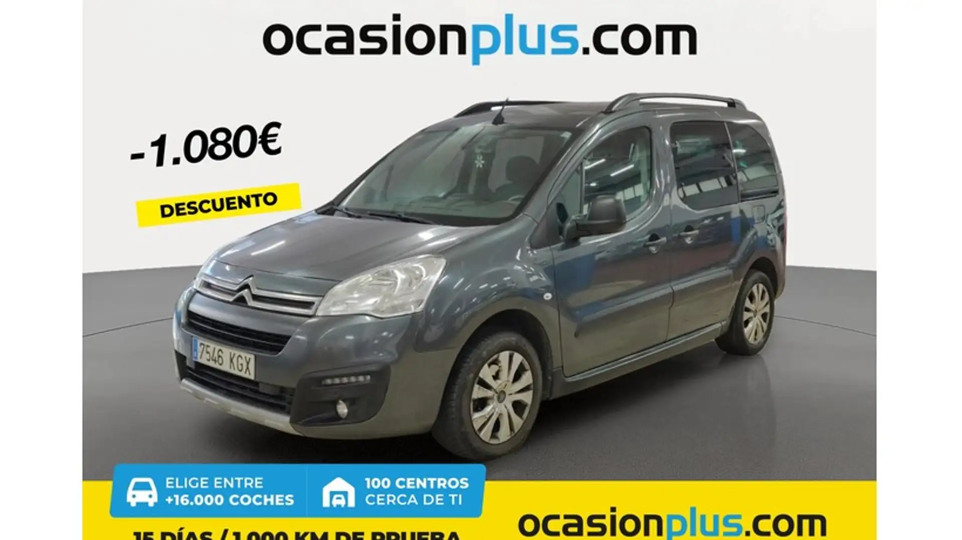 Citroen Berlingo B.Multispace 1.6BlueHDi S&S 20 Aniversari Grau - 1