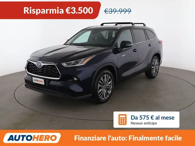 Toyota Highlander 2.5 Hybrid Lounge AWD-i  FHEV