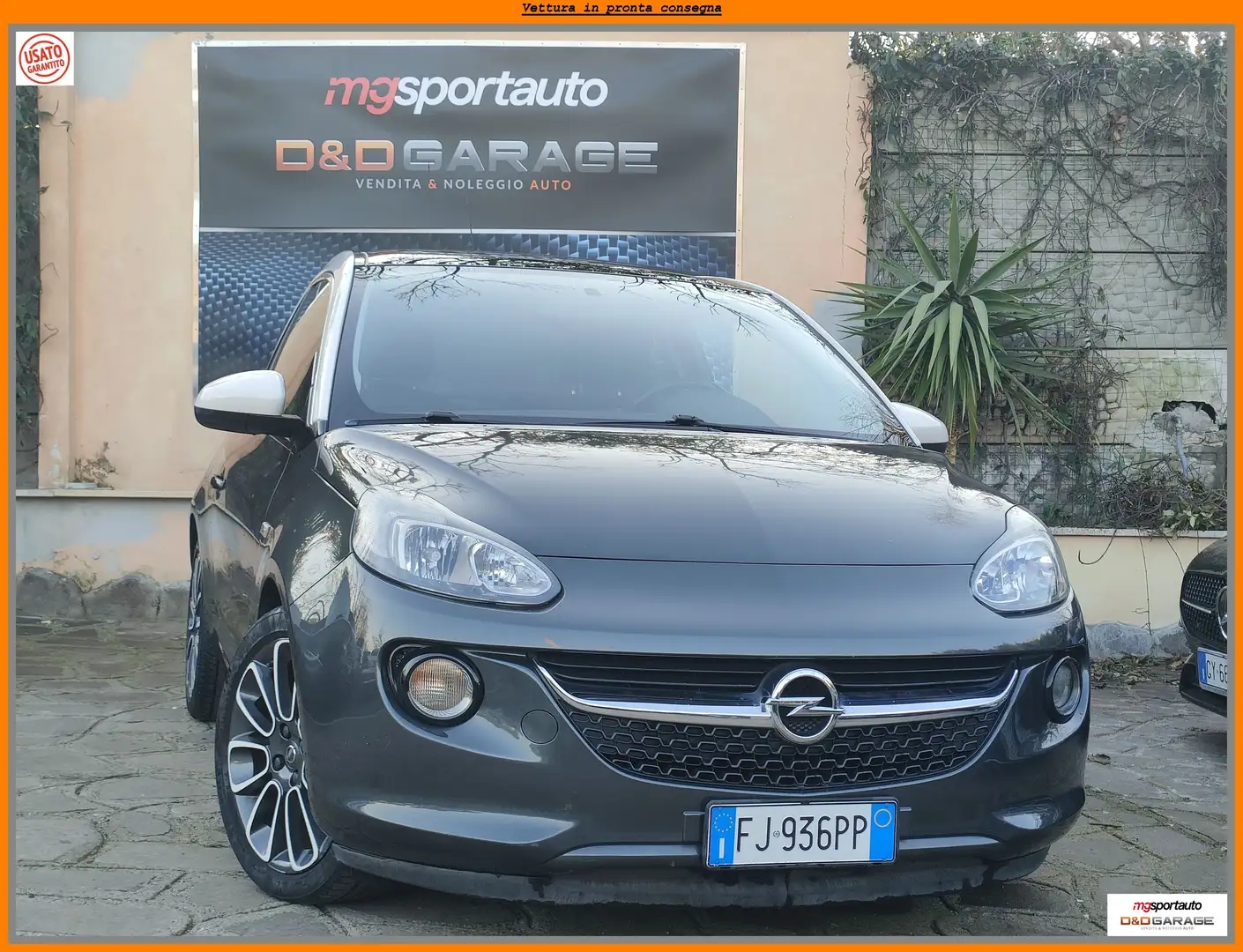Opel Adam Adam 1.4 Glam Gpl-tech 87cv E6 GARANZIA 12 MESI Grigio - 1