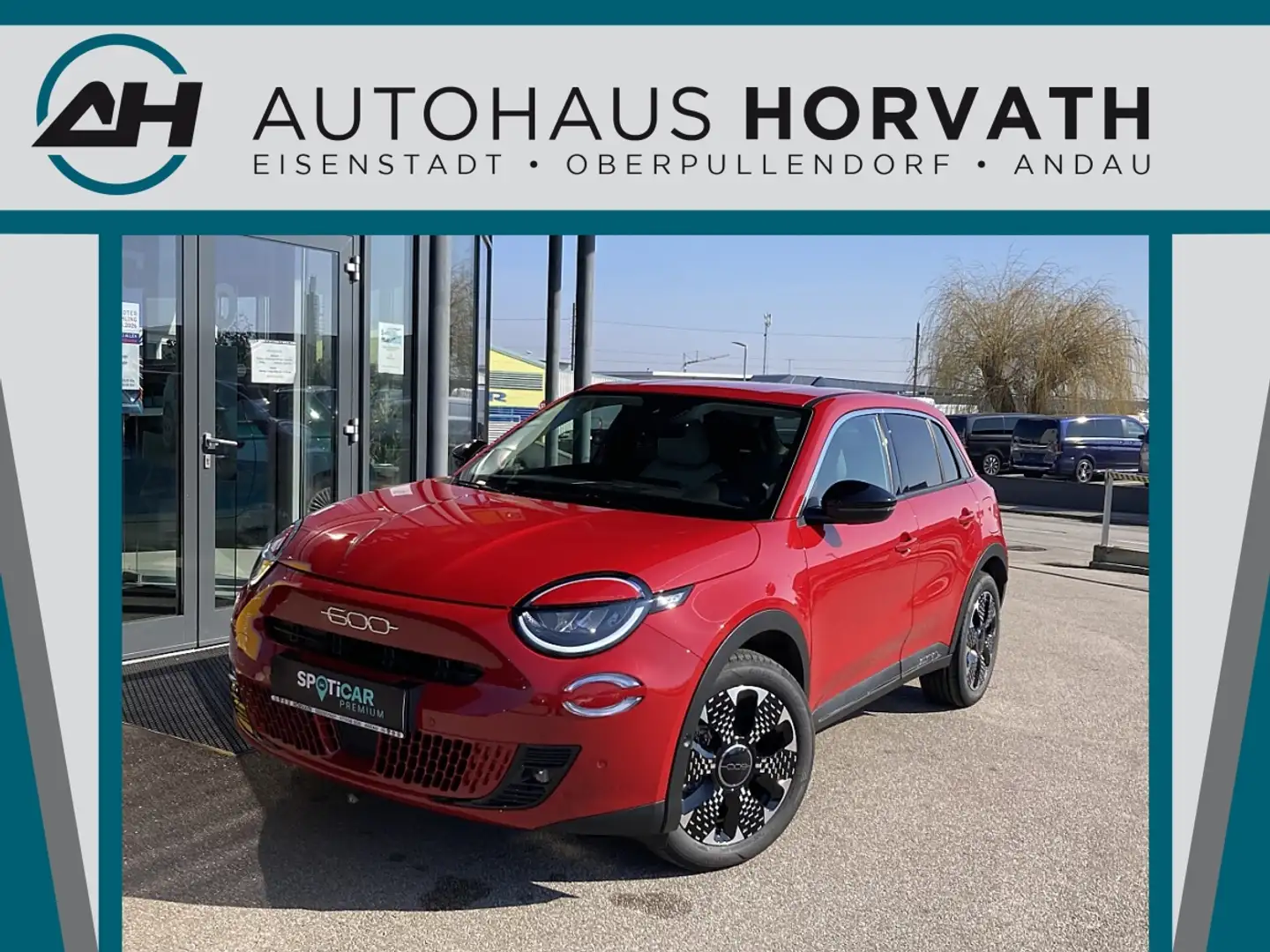 Fiat 600e 600 Elektro 54 kWh La Prima Rot - 1