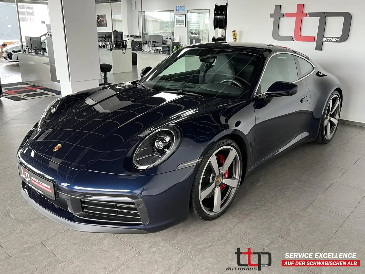Porsche 911 992 Carrera S Burmester 360° Sitzbelüftung LIFT Blau - 1