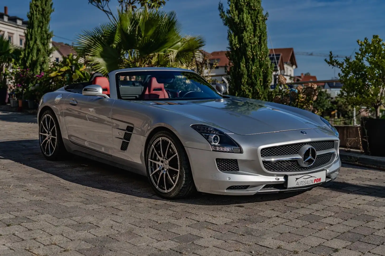 Mercedes-Benz SLS Roadster/Erstbesitz/ Nur 6750km Silber - 1