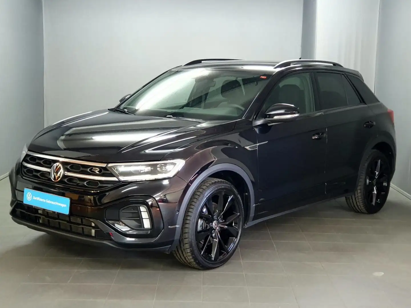 Volkswagen T-Roc 1.5TSI DSG R-Line/BlackStyle/AHK/MatrixLED Schwarz - 2