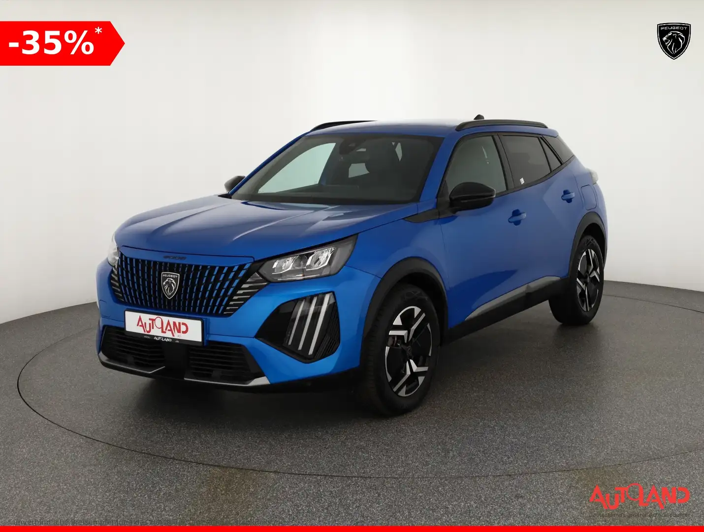 Peugeot 2008 PureTech 130 Aut. LED Kamera Tempomat Bleu - 1