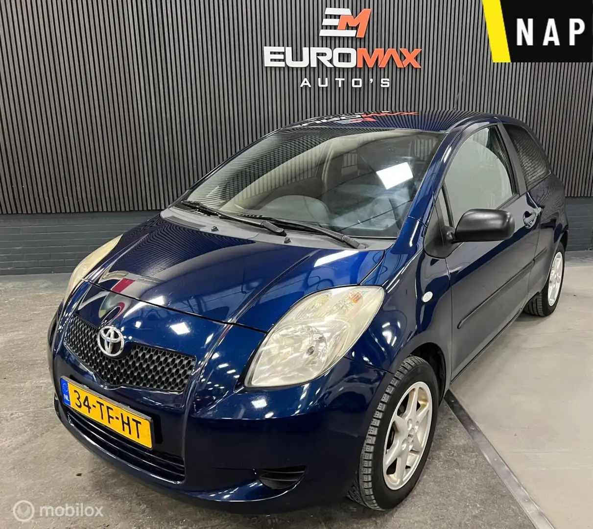 Toyota Yaris 1.3 VVTi Terra NAP-Elektrische ramen & trekhaak Blau - 1
