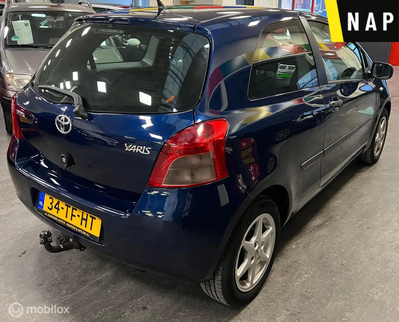 Toyota Yaris 1.3 VVTi Terra NAP-Elektrische ramen & trekhaak Blau - 2