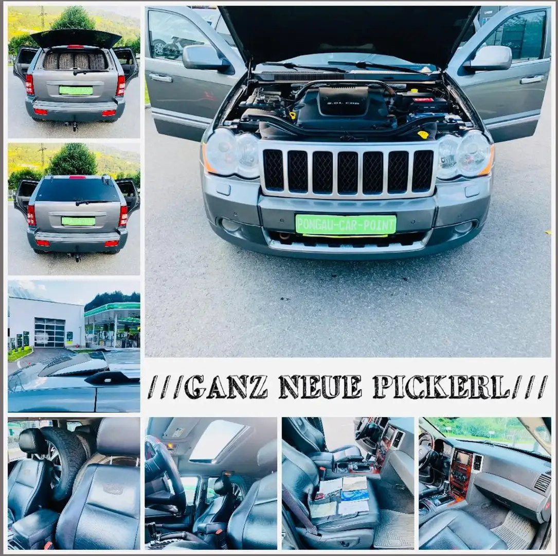 Jeep Grand Cherokee 3,0 V6 CRD ALLRAD Overland /NUR EXPORT/ siva - 2
