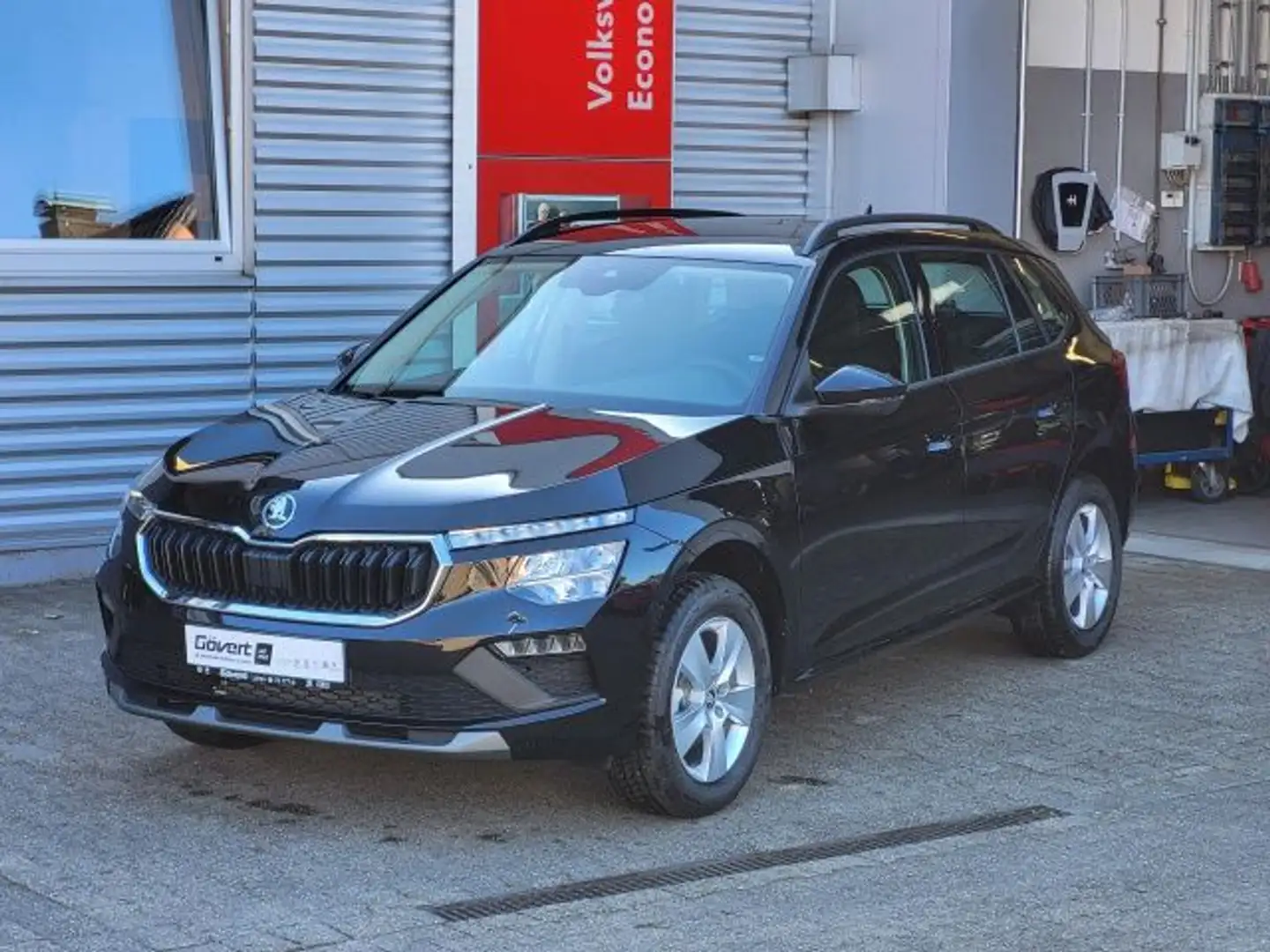 Skoda Kamiq 1.0 TSI DSG Selection SHZ GRA KAMERA LED Zwart - 1