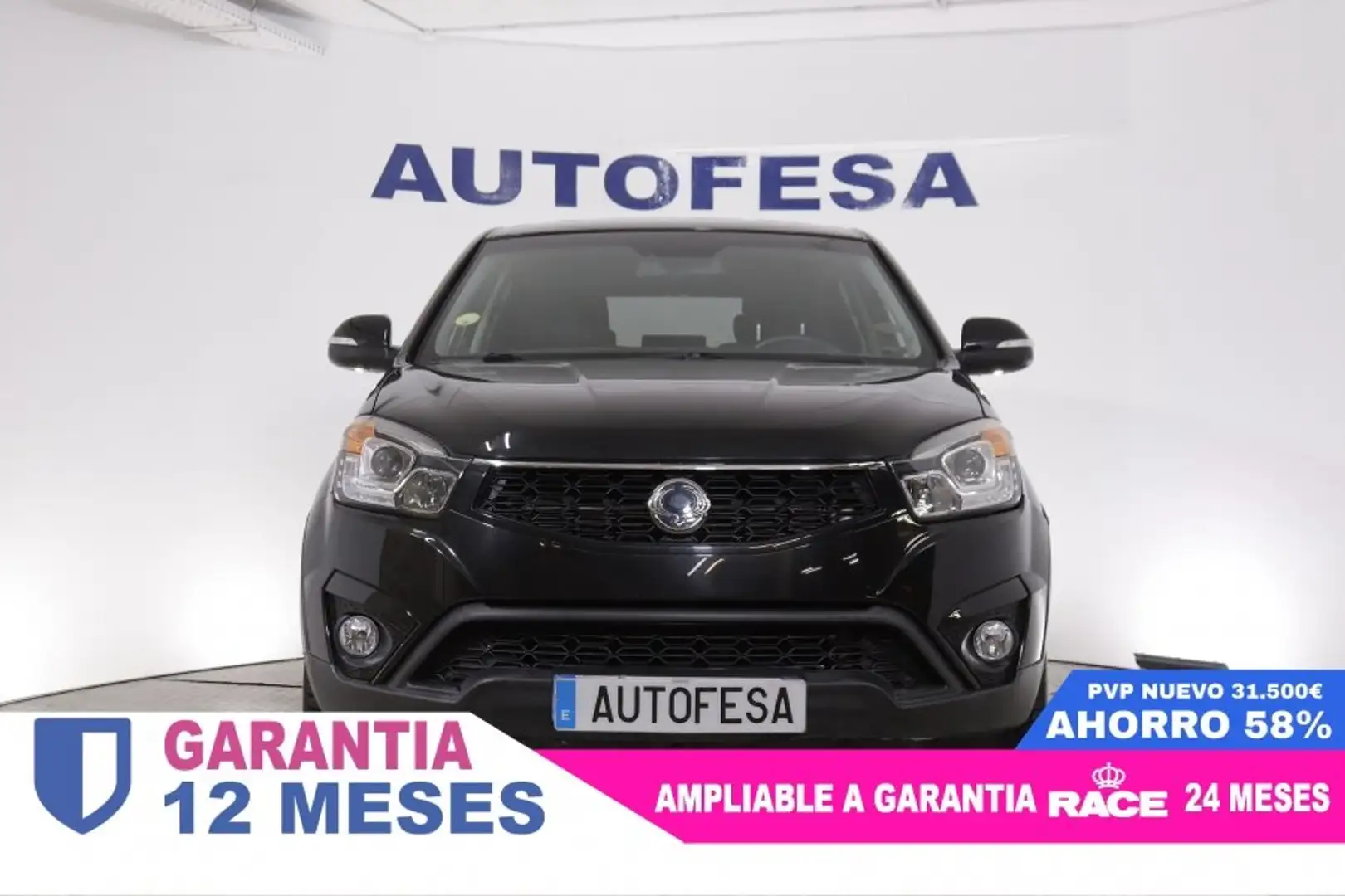 SsangYong Korando 2.0 D20T EXDI 4WD 175cv PACK SPORT 5P # NAVY Negro - 2