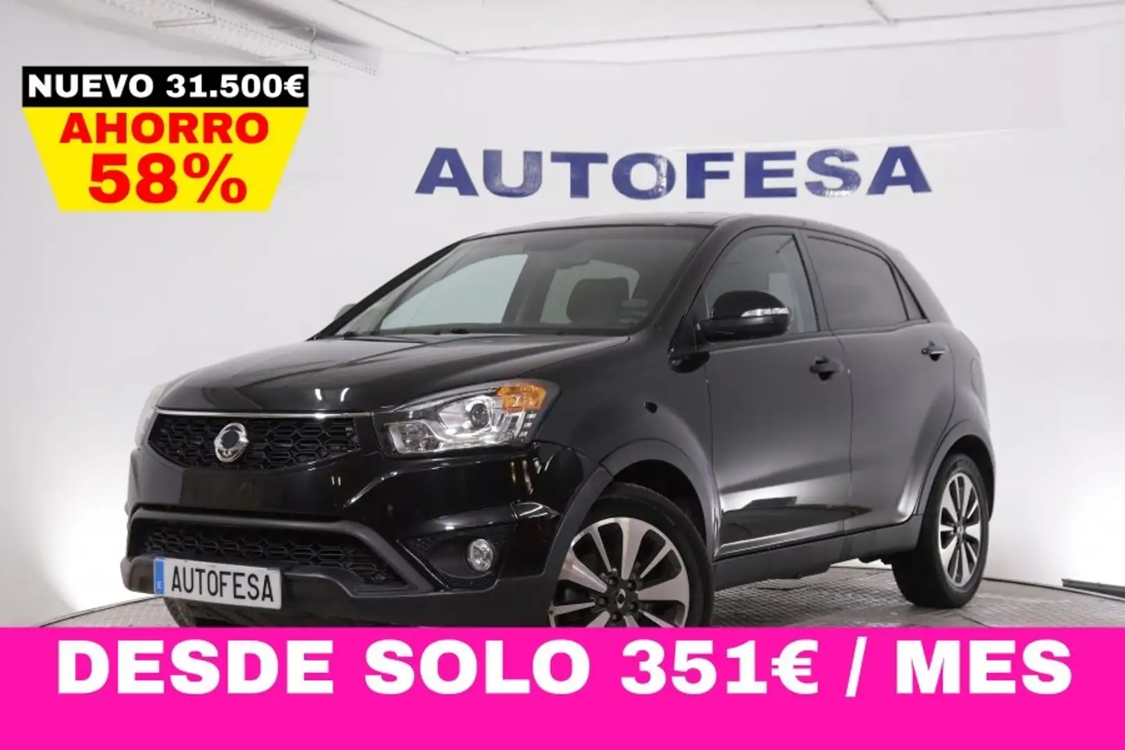 SsangYong Korando 2.0 D20T EXDI 4WD 175cv PACK SPORT 5P # NAVY Negro - 1