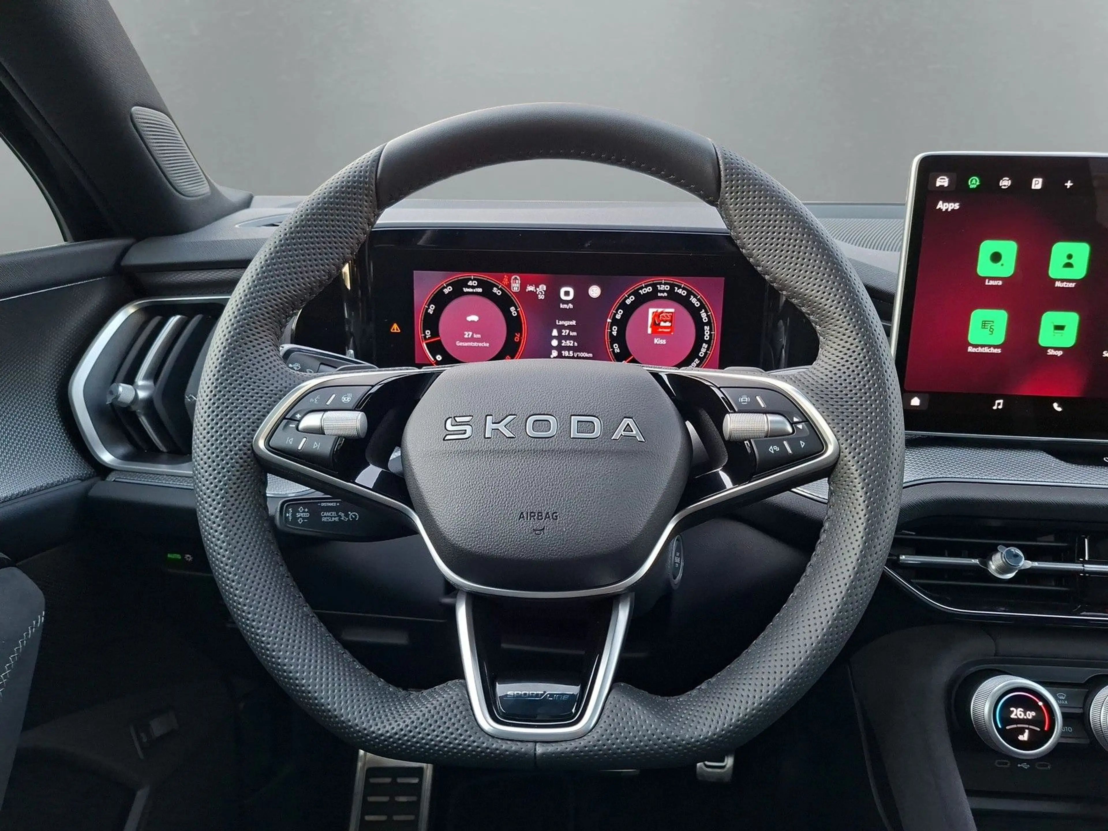 Skoda Kodiaq Sportline 1.5TSI IV Plug In Pano AHK 20" — photo 14