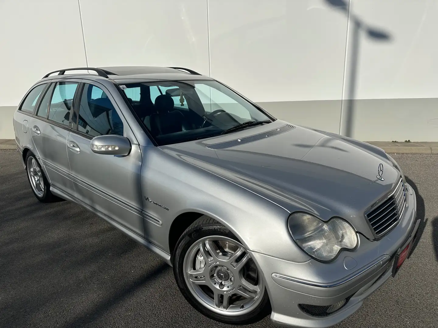 Mercedes-Benz C 32 AMG T Kompressor Aut. // ORGINAL // SERVICEGEPFLEGT // Srebrny - 2