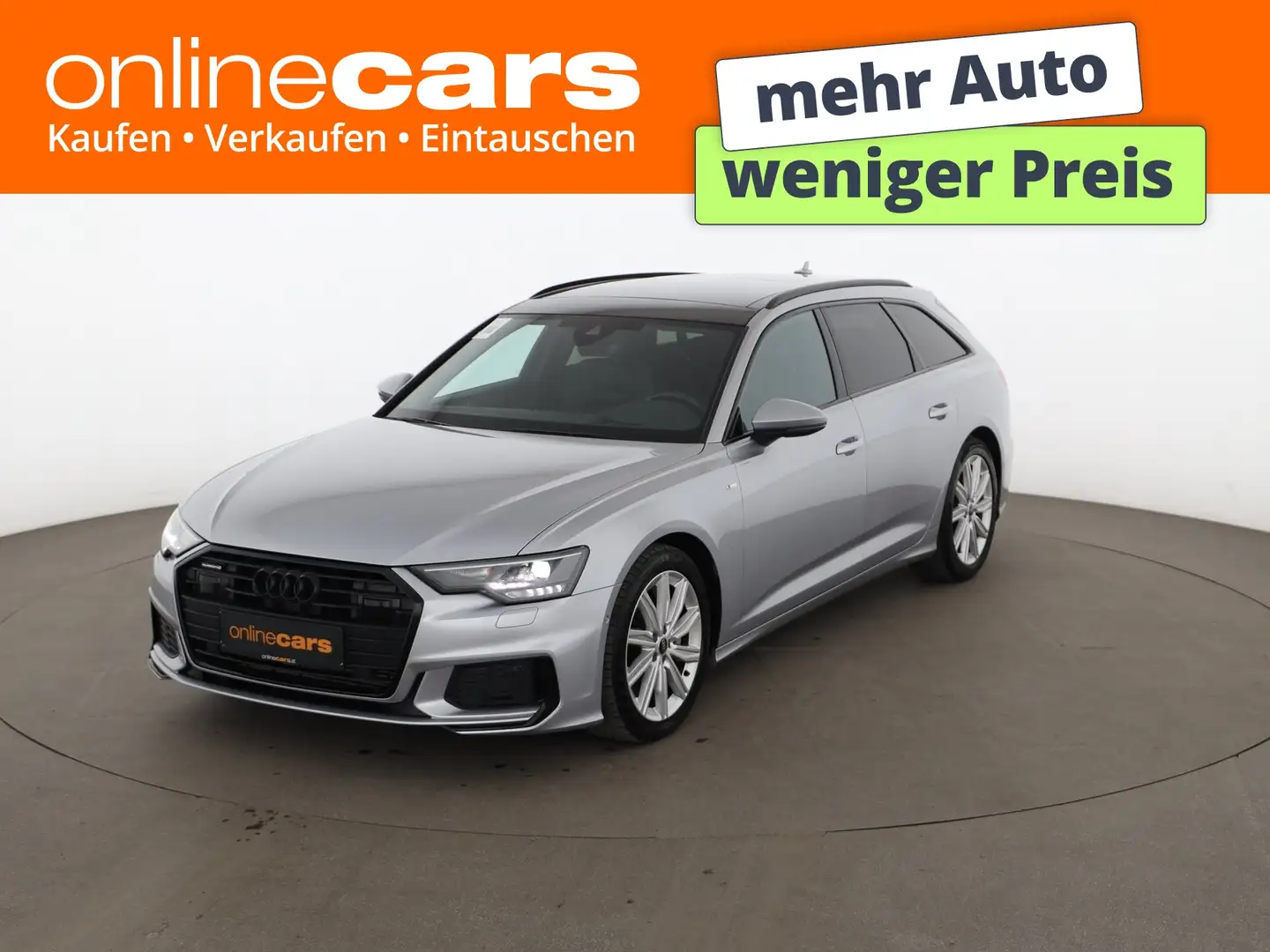 Audi A6 Avant 55 TFSI quattro S-Line Aut LED SKY RADAR Silber - 1