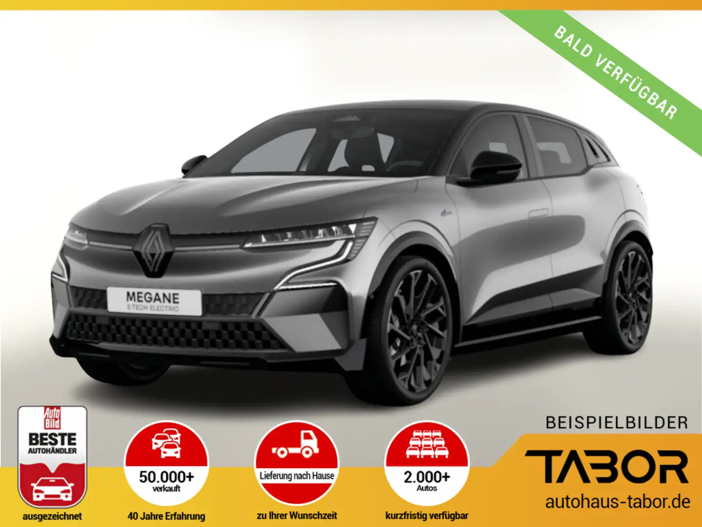 Renault Megane E-Tech E-TECH Esprit Alpine 220 Comfort Range Gris - 1