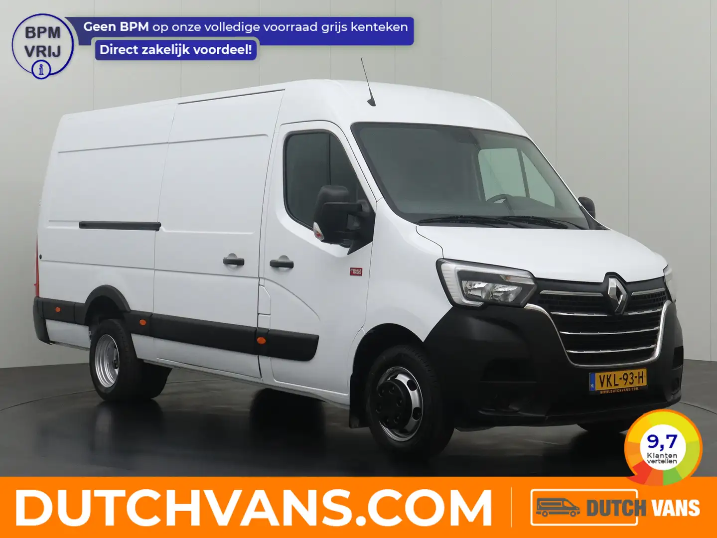 Renault Master 2.3DCi 165PK L3H2 Dubbel lucht | 3500Kg Trekhaak | Wit - 1