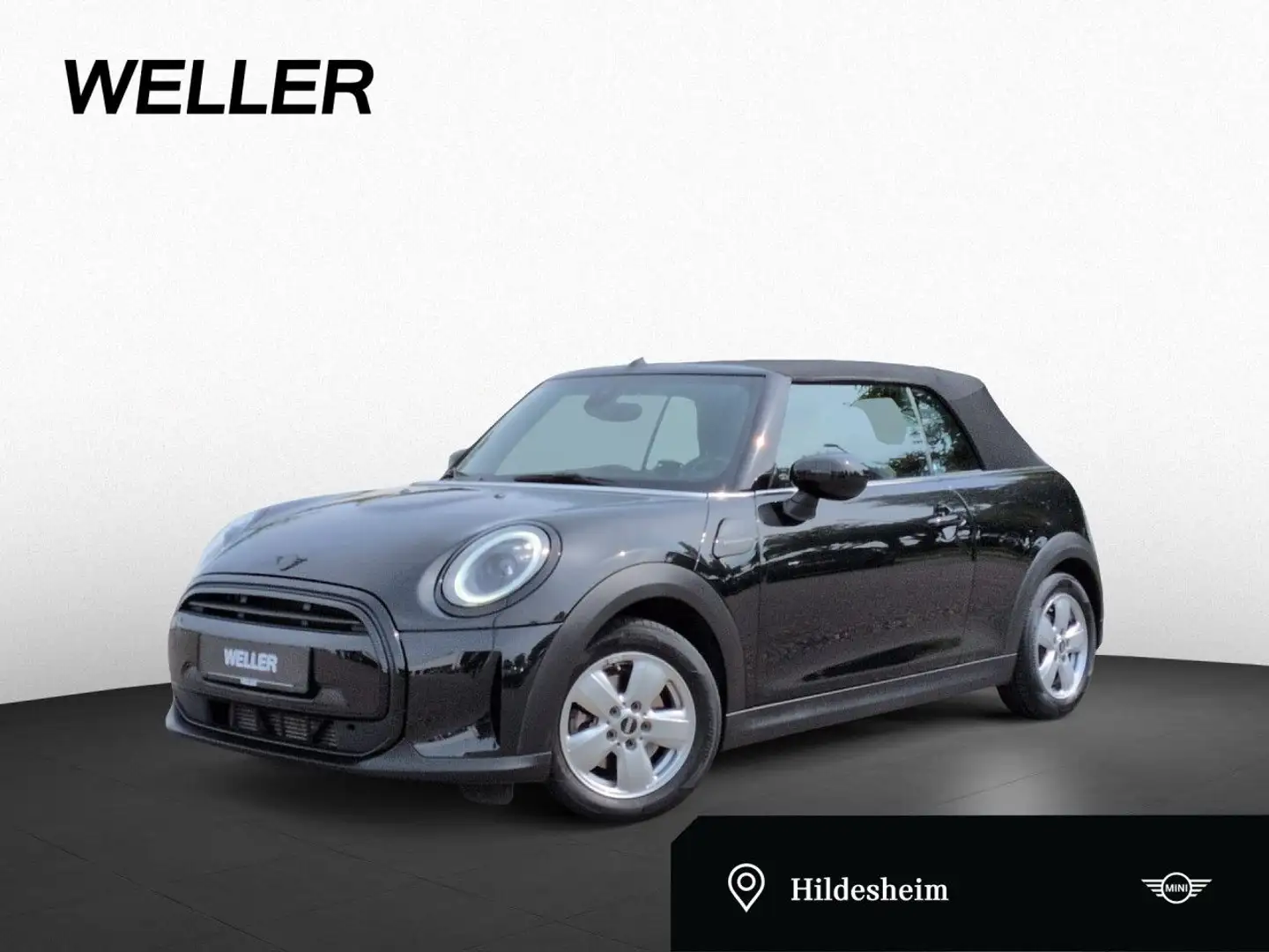 MINI Cooper Cabrio Aut. LED Tempo SHZ Klimaaut PDC Negro - 1