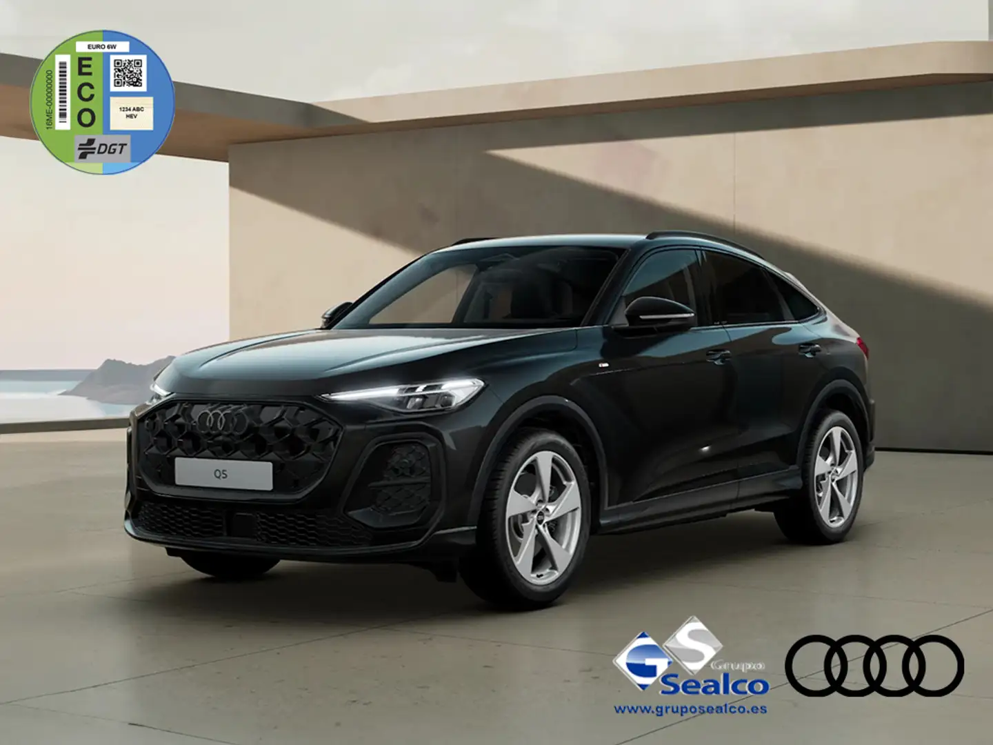 Audi Q5 Sportback 2.0TDI quattro Black line S tronic 150kW Negro - 1
