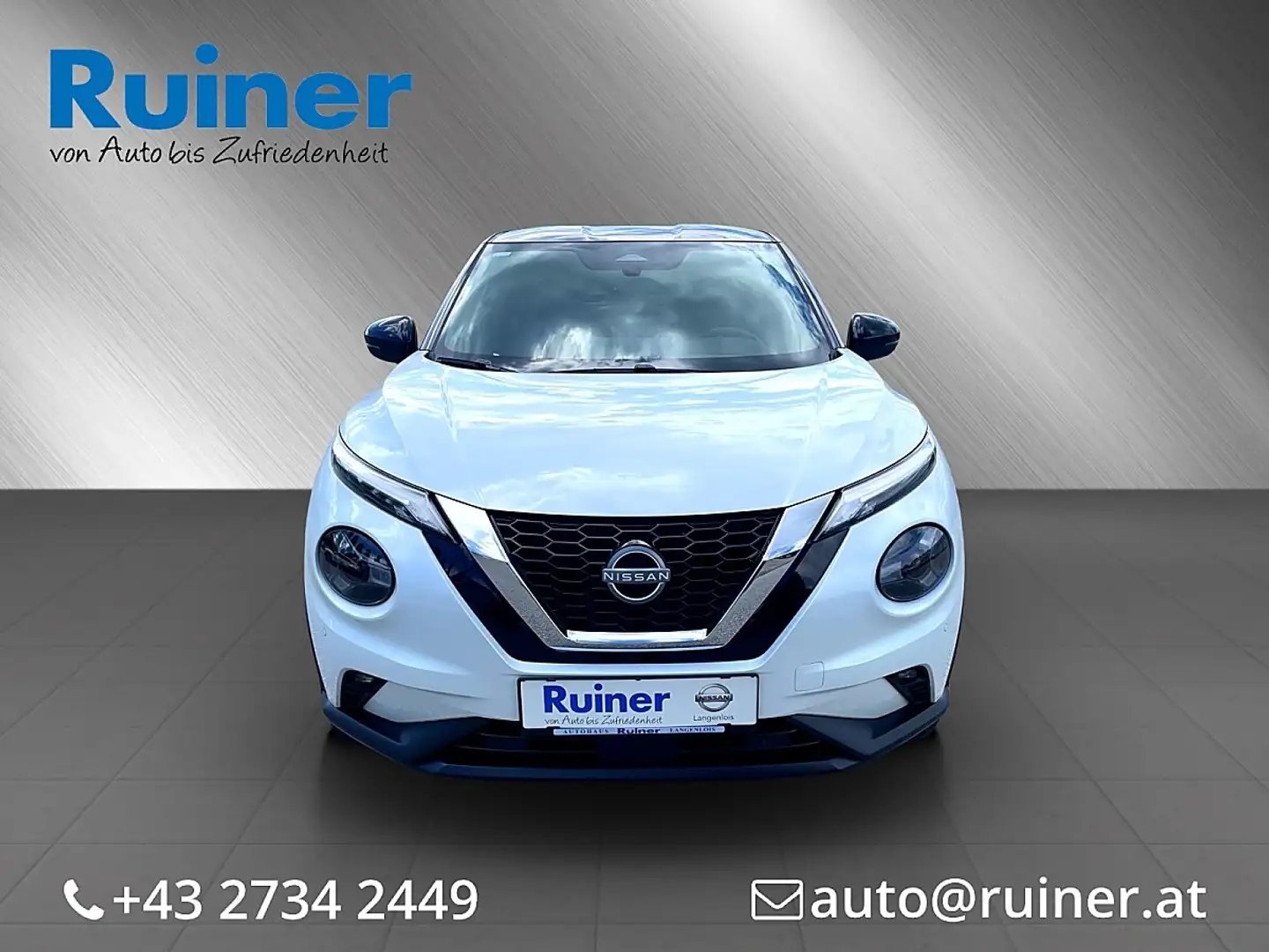 Nissan Juke 1,0 DIG-T N-Connecta Weiß - 2