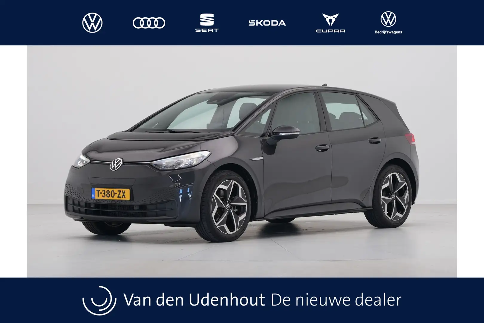 Volkswagen ID.3 Pure (1) ELEKTROMOTOR 110 kW / 150 pk Hatchback El Zwart - 1