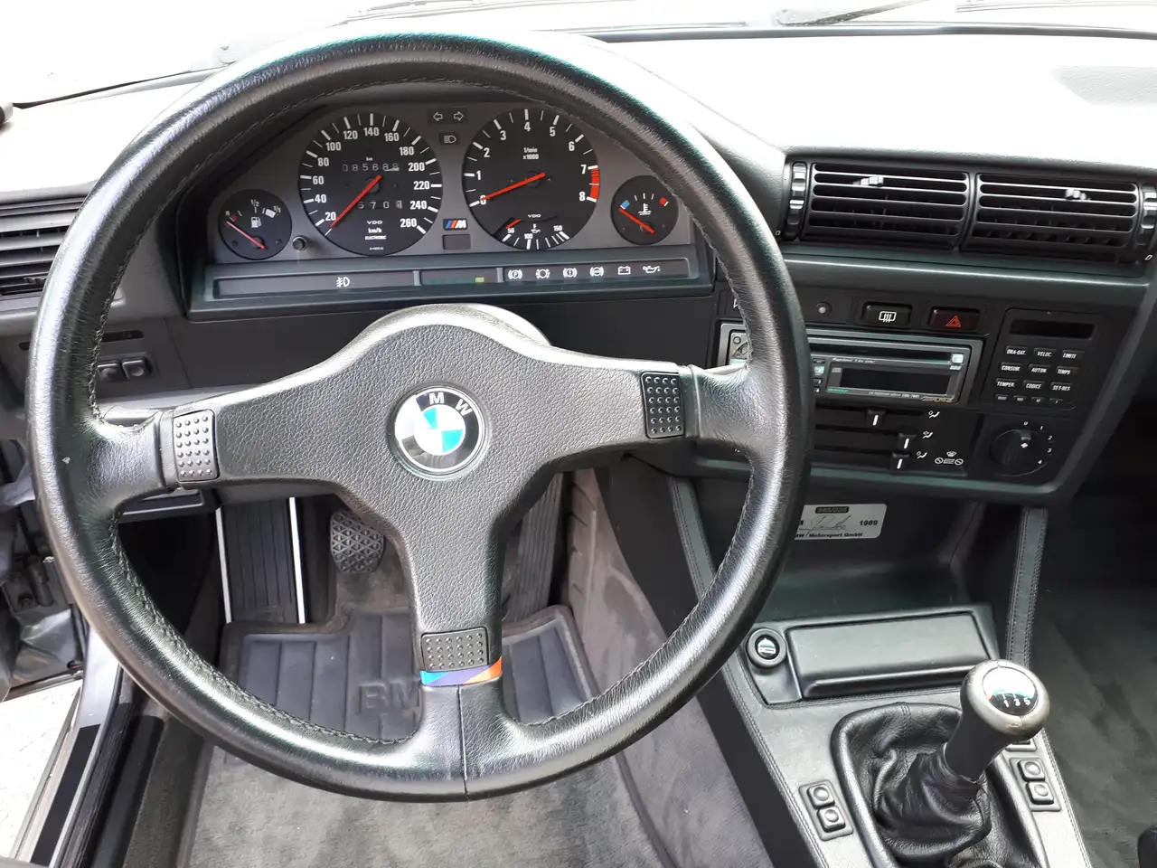 BMW M3 E30 Coupe Cecotto nr. 368 (of 505) silver 86000 km, foto 10