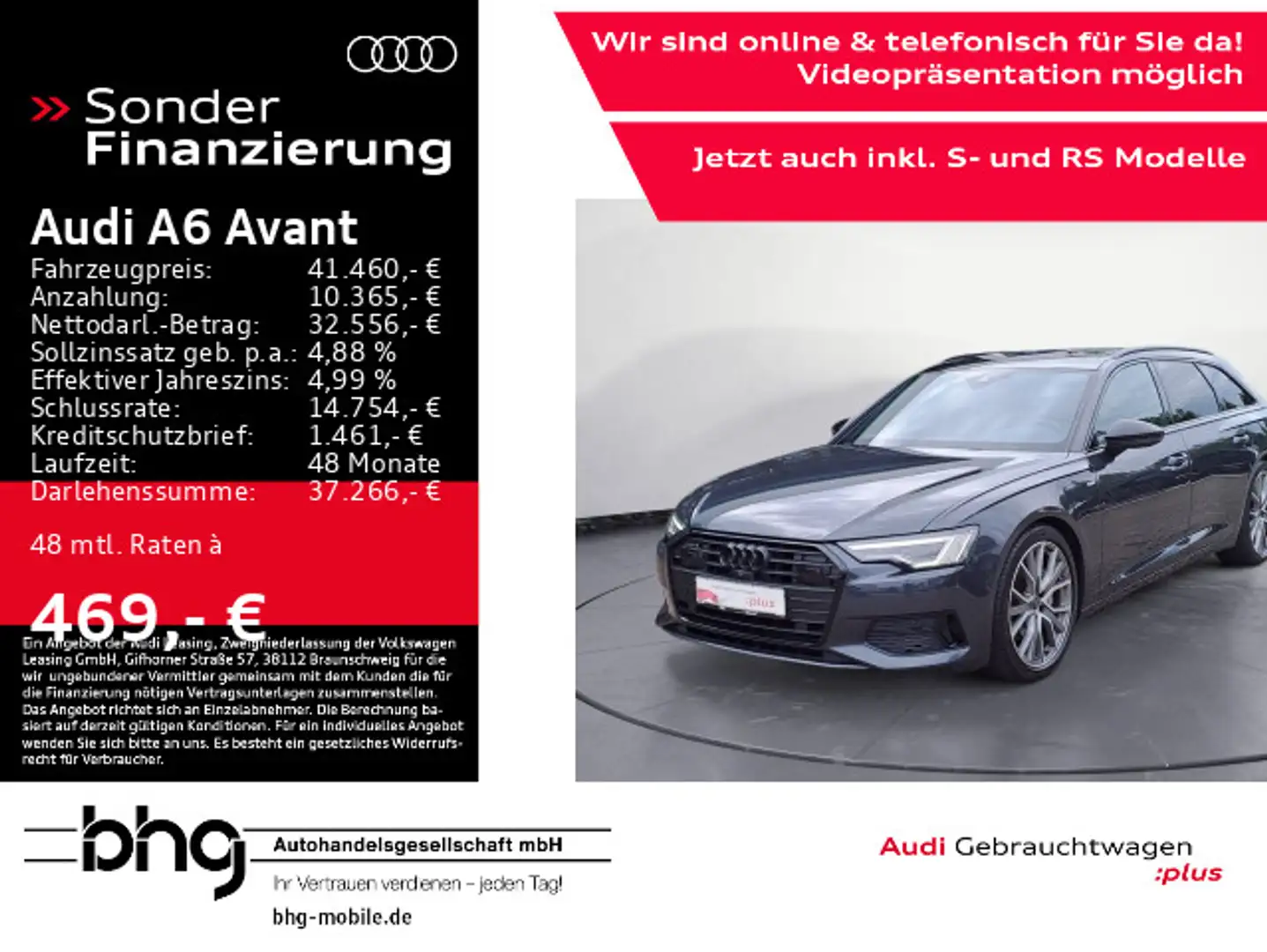 Audi A6 45 TDI quattro S tronic sport Grigio - 1